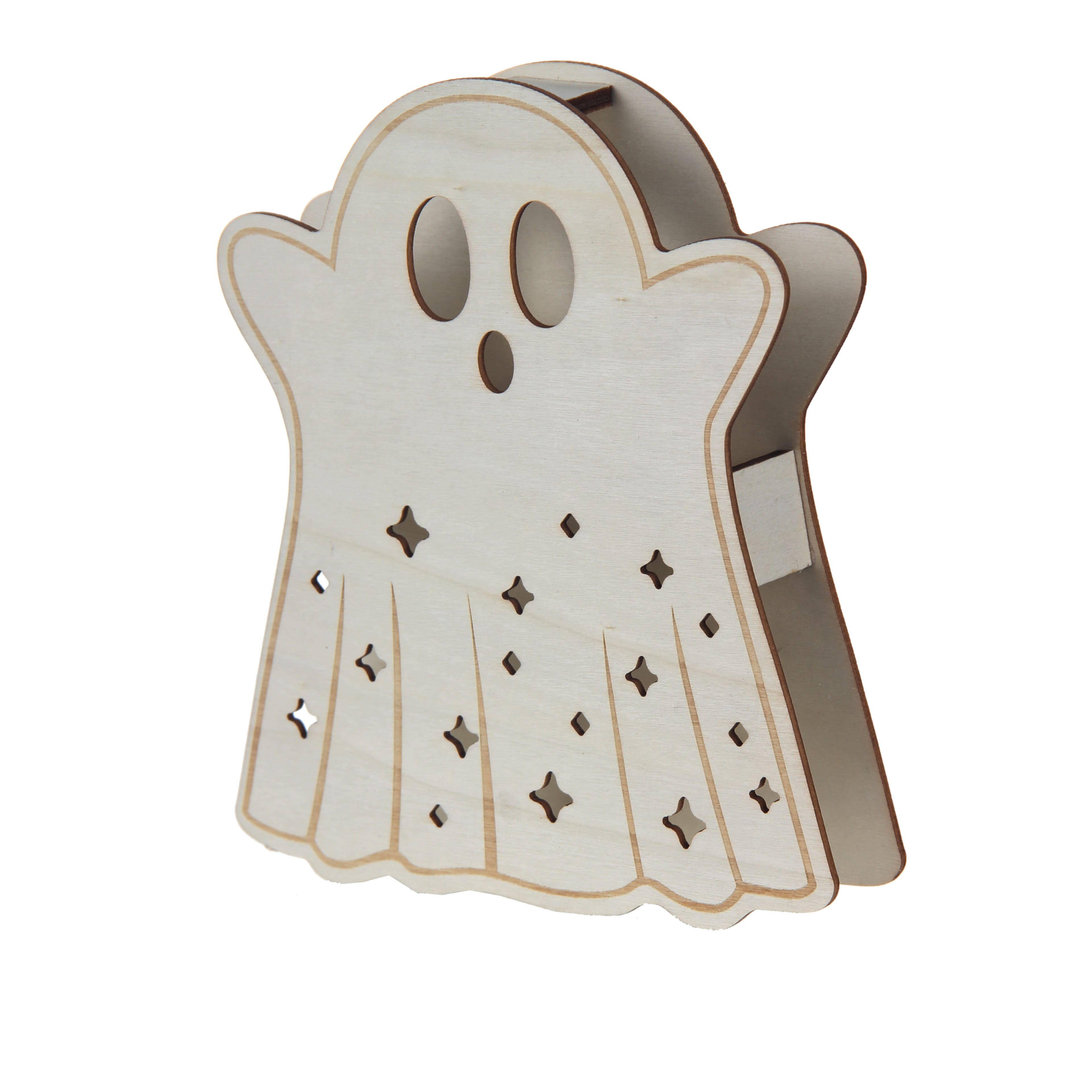 7" Ghost DIY LED Plywood Décor by Make Market®