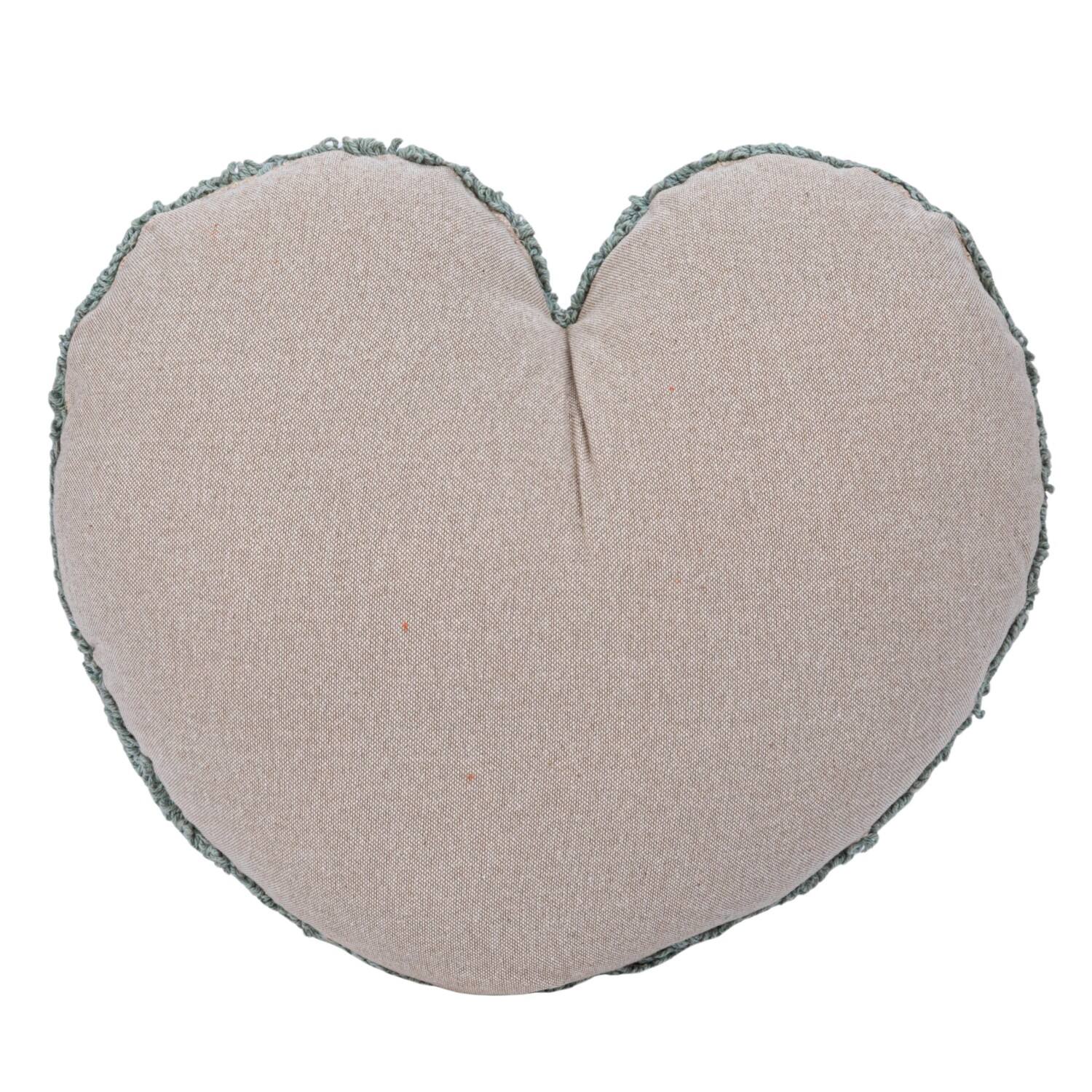 Hello Honey&#xAE; Red, Yellow &#x26; Blue Cotton Tufted Heart Pillow Set
