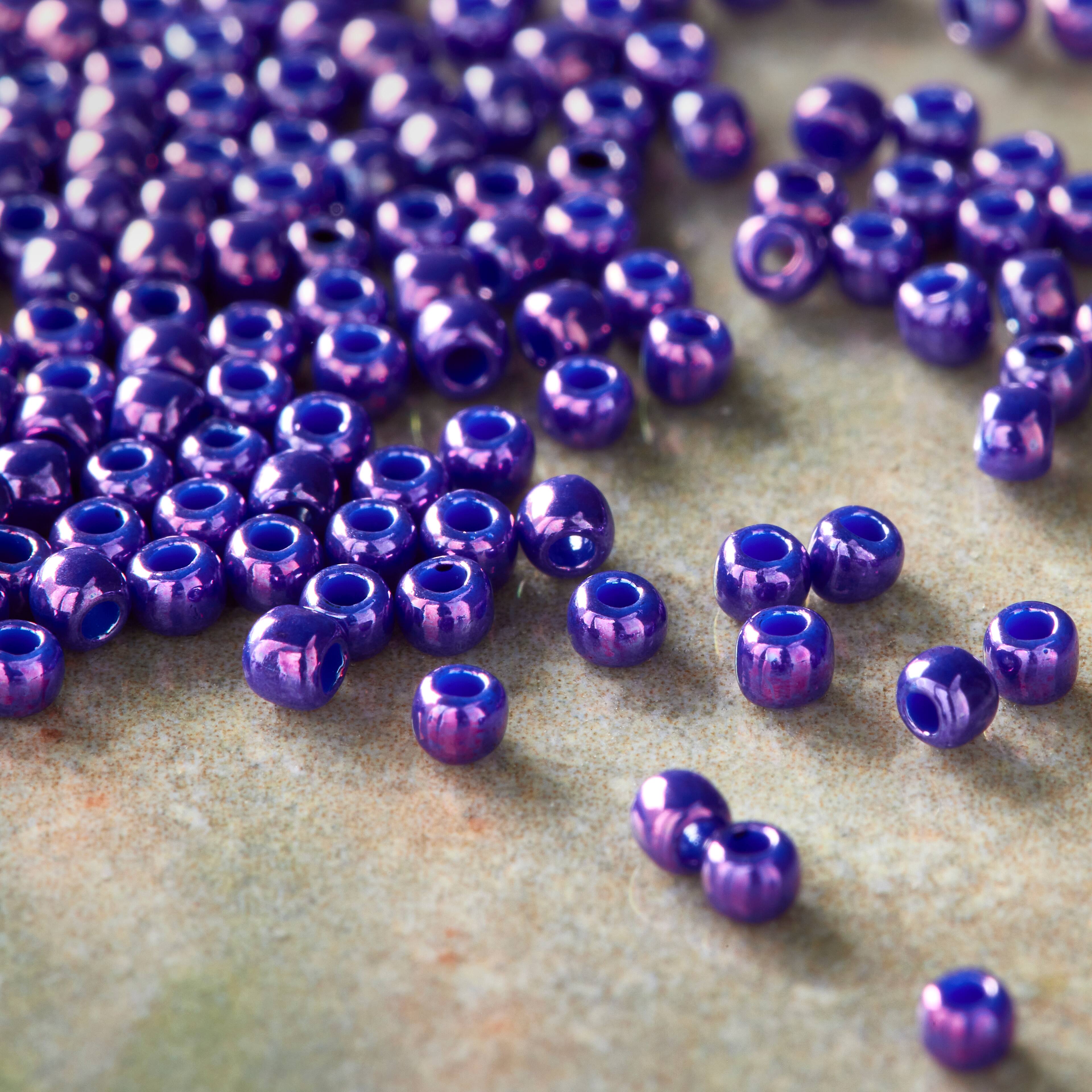 12 Pack: Toho&#xAE; 11/0 Purple Metallic Japanese Glass Seed Beads