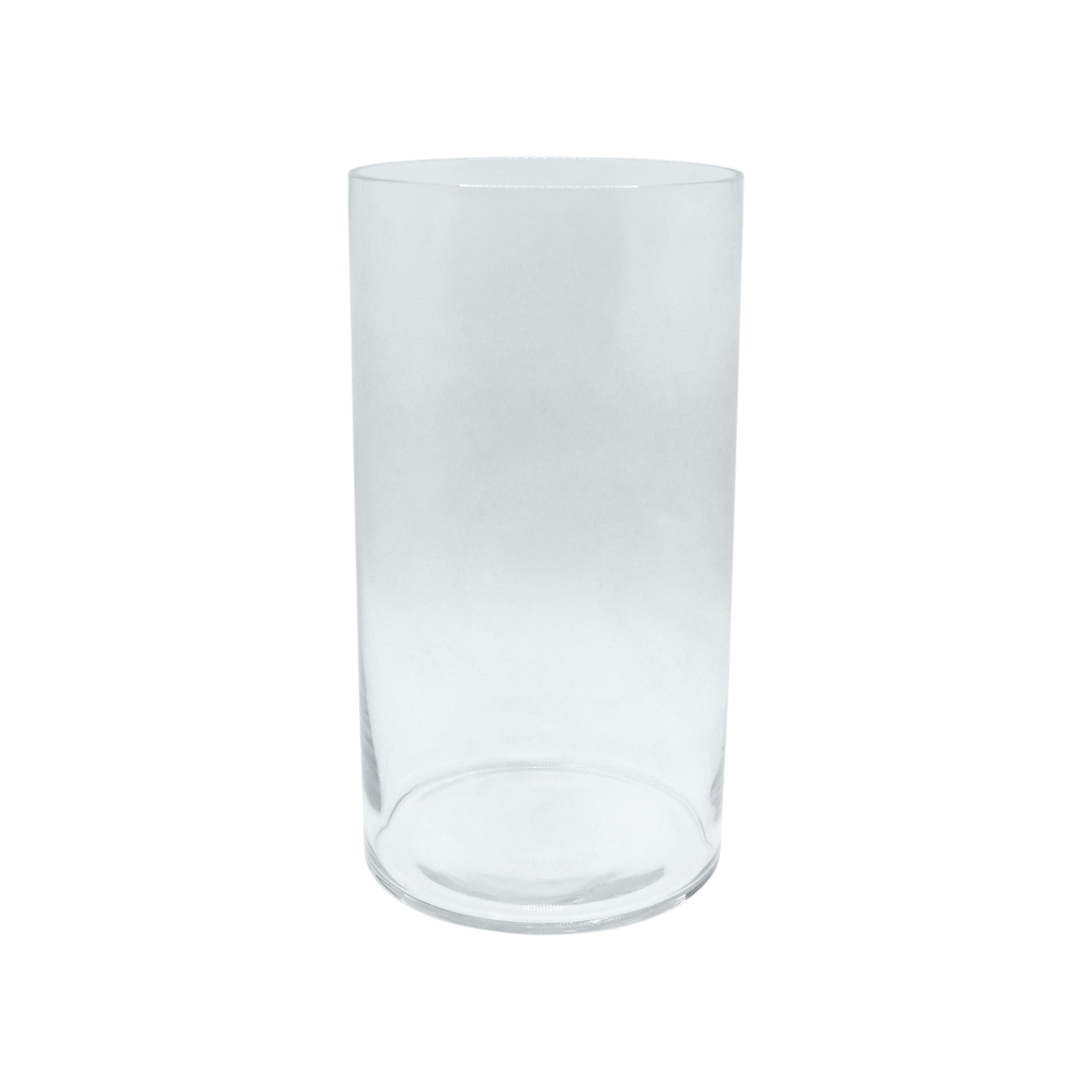 6 Pack: 11&#x22; Clear Cylinder Glass Vase by Ashland&#xAE;