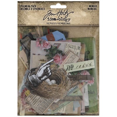 Idea-Ology Ephemera Pack 102/Pkg-Memoir