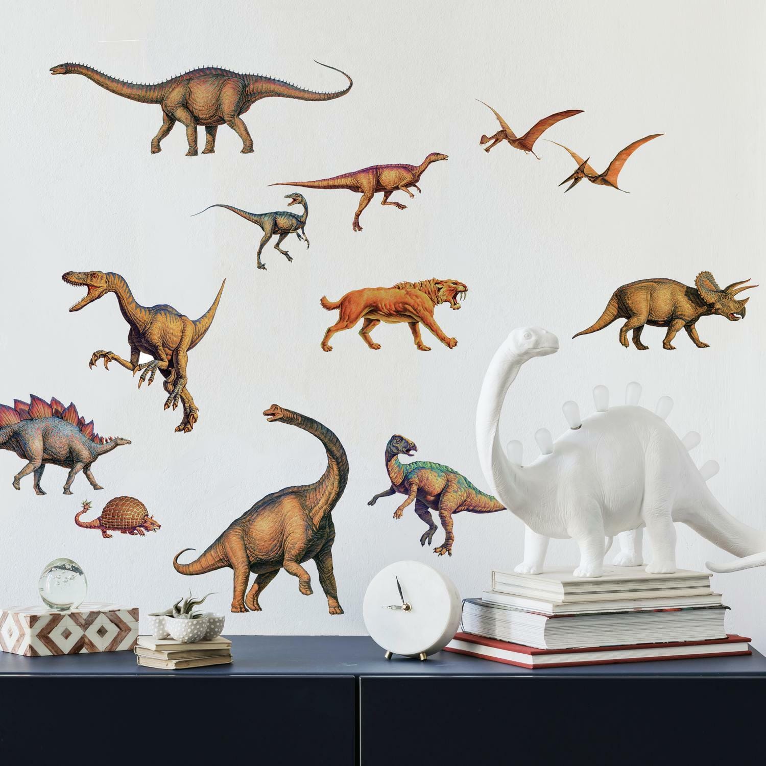 RoomMates Lifelike Dinosaurs Peel & Stick Wall Decals