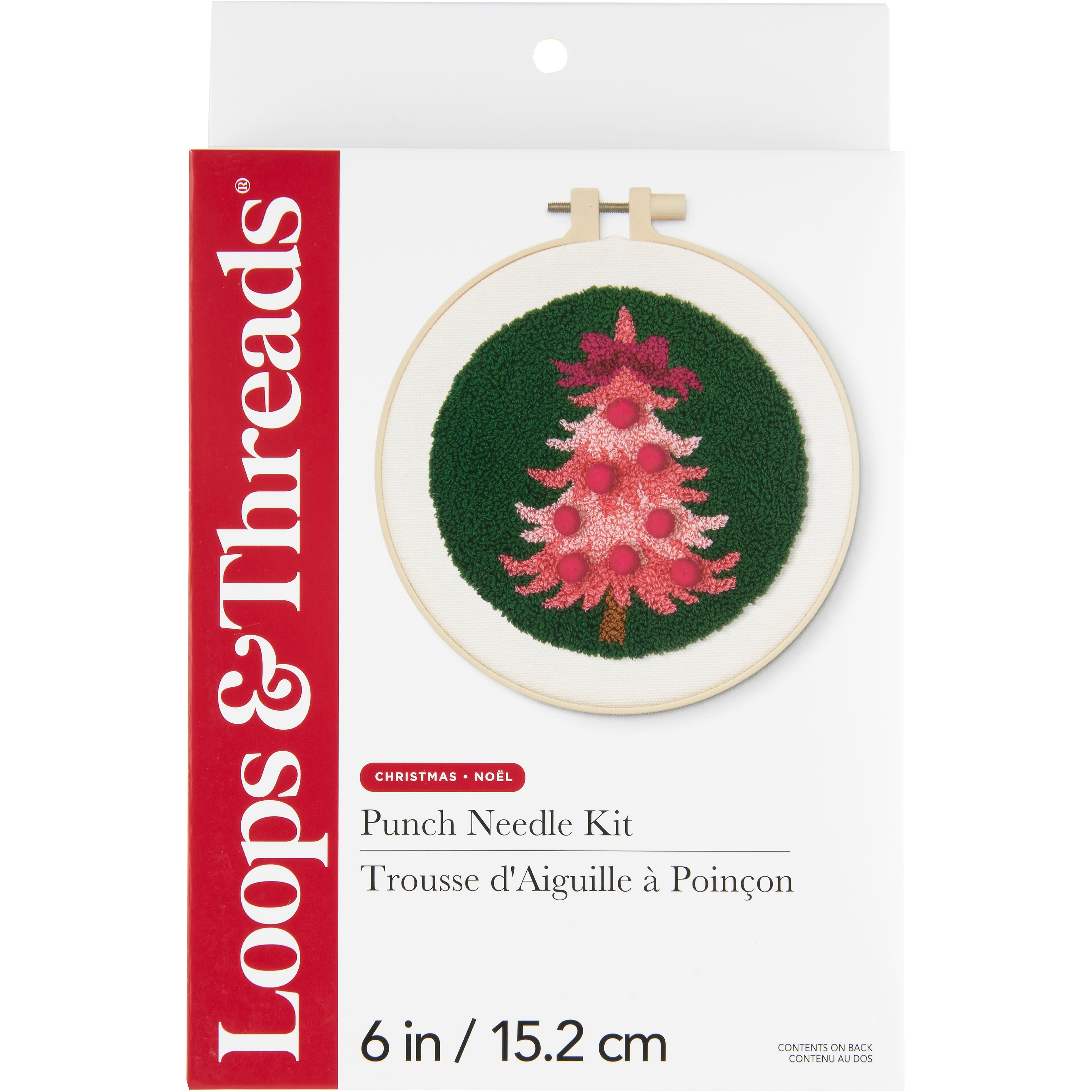 6" Holiday Tree Punch Needle Kit by Loops & Threads®