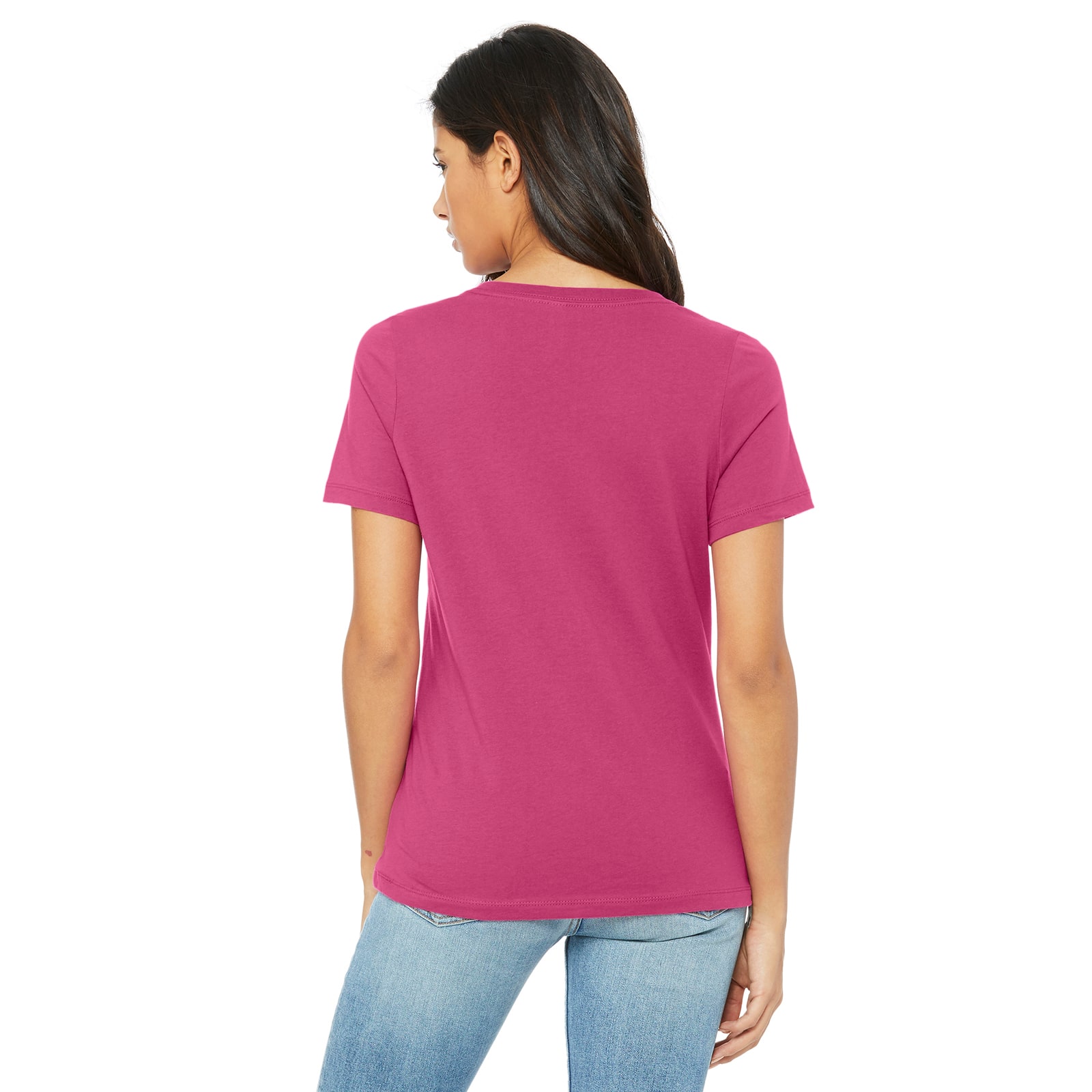 6 Pack: BELLA+CANVAS® Short Sleeve Women's V-Neck T-Shirt