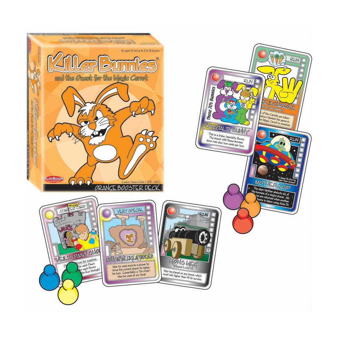 Killer Bunnies&#xAE; and the Quest for the Magic Carrot: Orange Booster Deck
