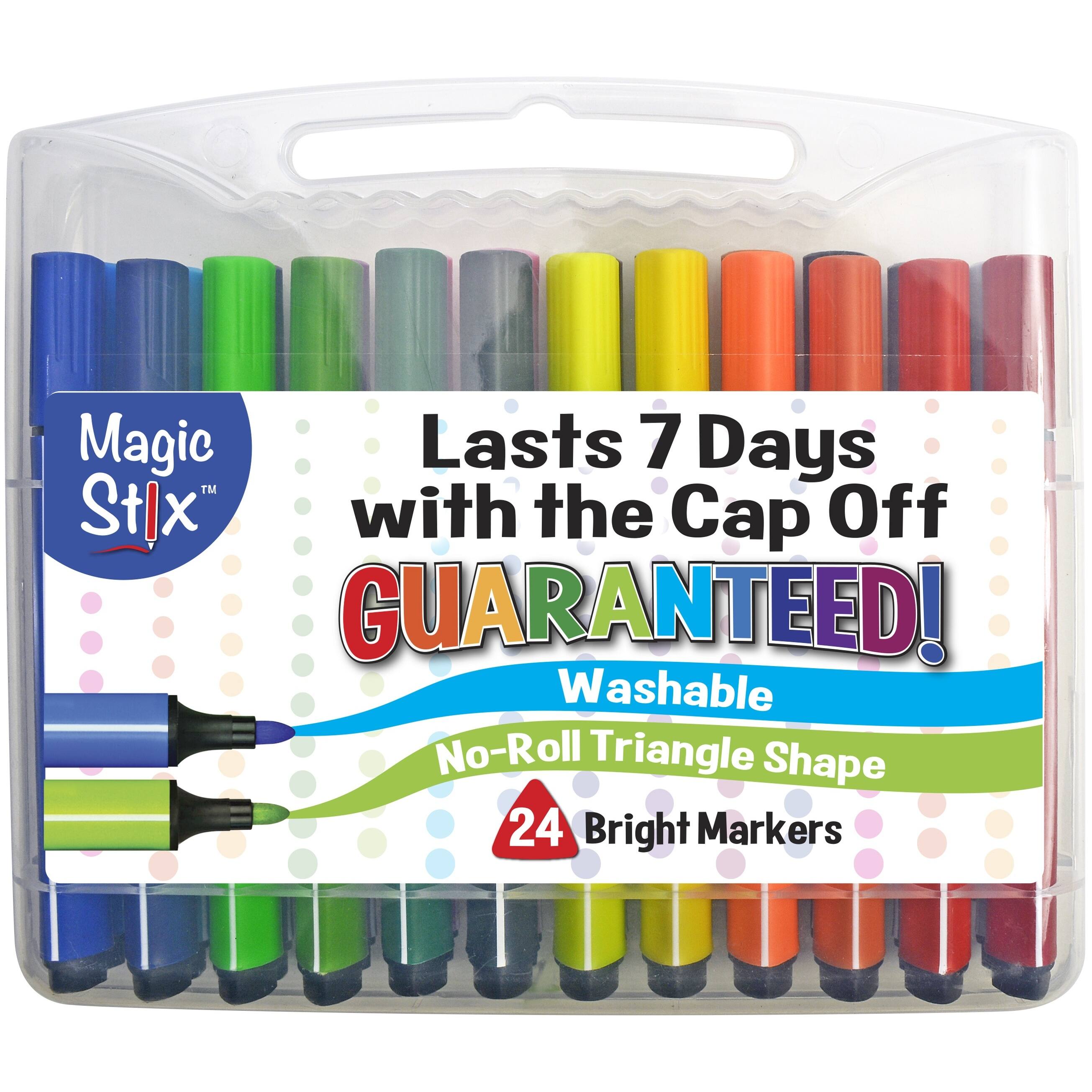 Magic Stix™ 24 Piece Washable Triangular Marker Set