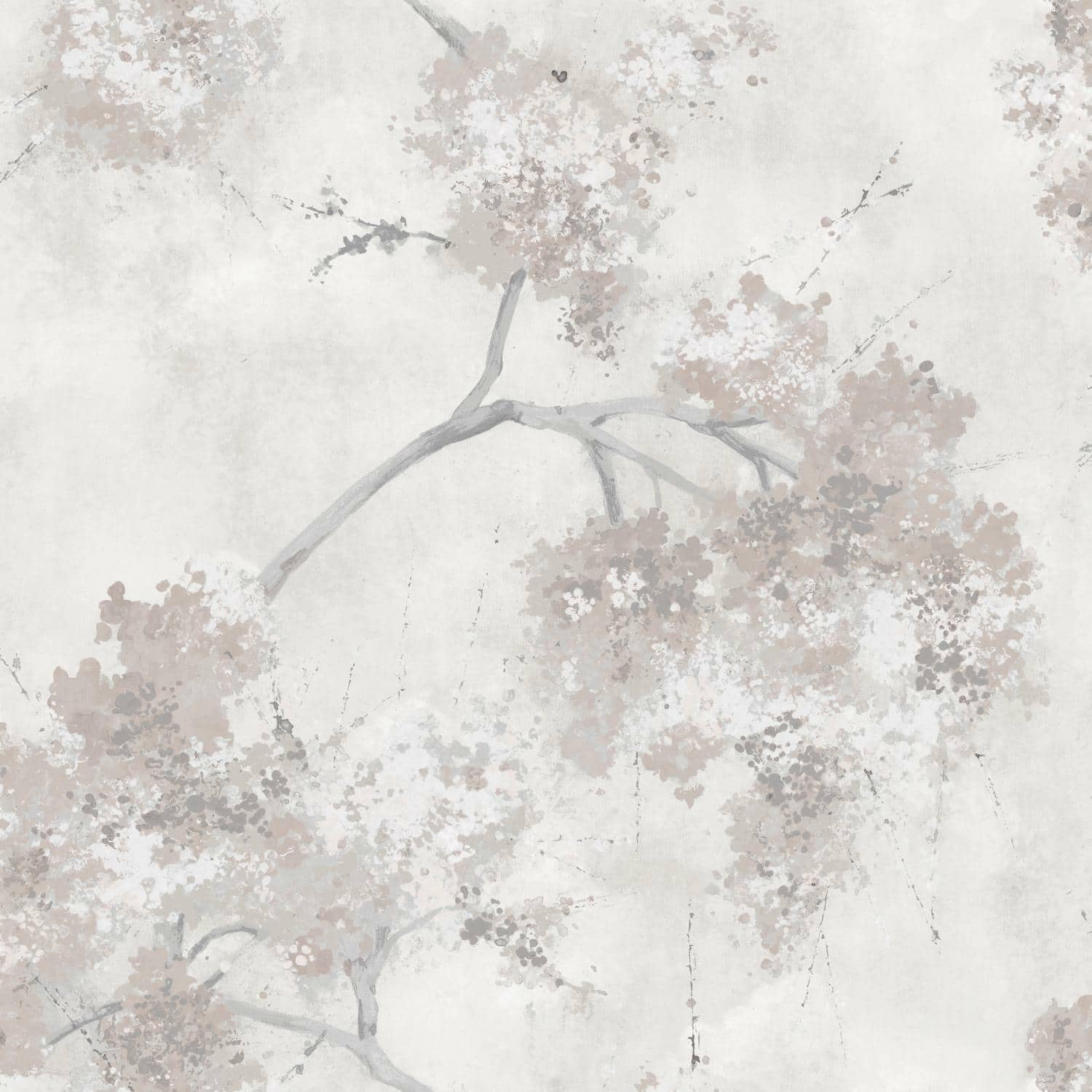 RoomMates Weeping Cherry Tree Blossom Peel & Stick Wallpaper