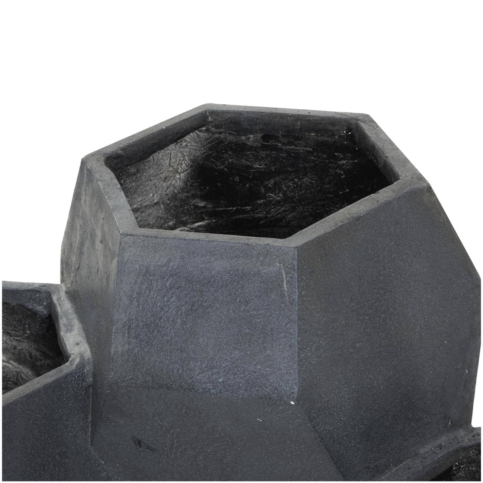36" Dark Gray Planter