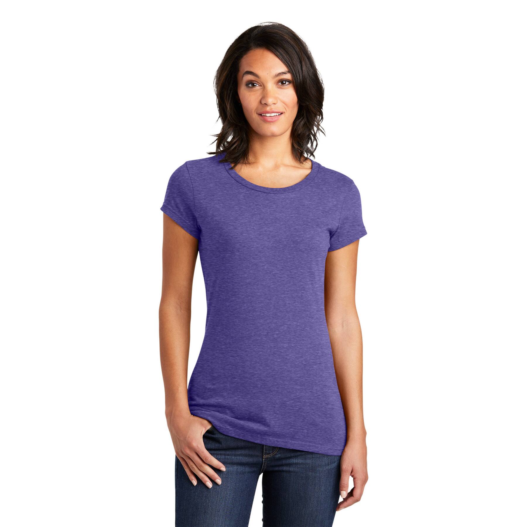 District&#xAE; Very Important Tee&#xAE; Heathered Women&#x27;s Fitted T-Shirt