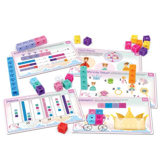 Learning Resources Mathlink Cubes Kindergarten Math Activity Set ...