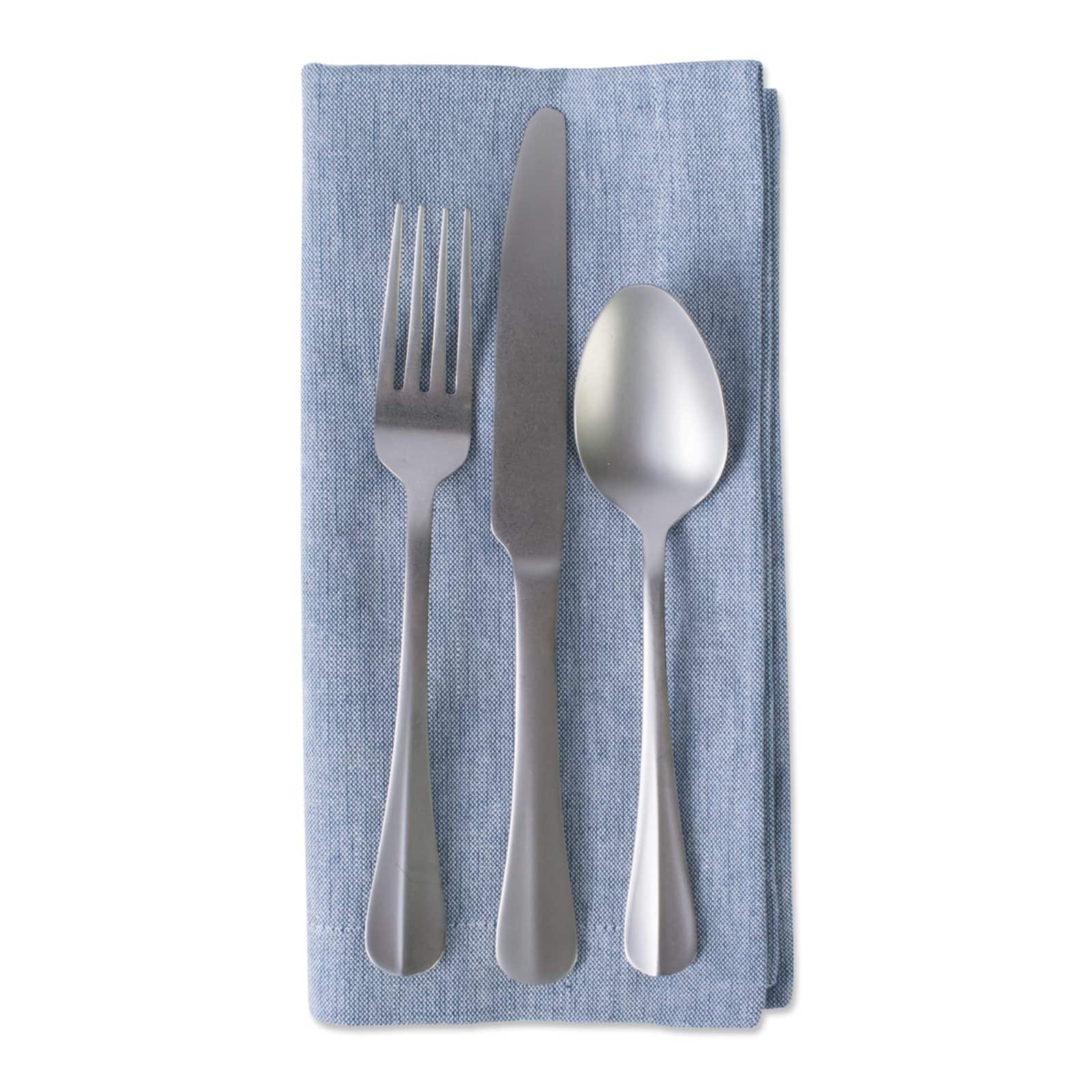 DII&#xAE; Solid Chambray Oversized Napkin, 6ct.