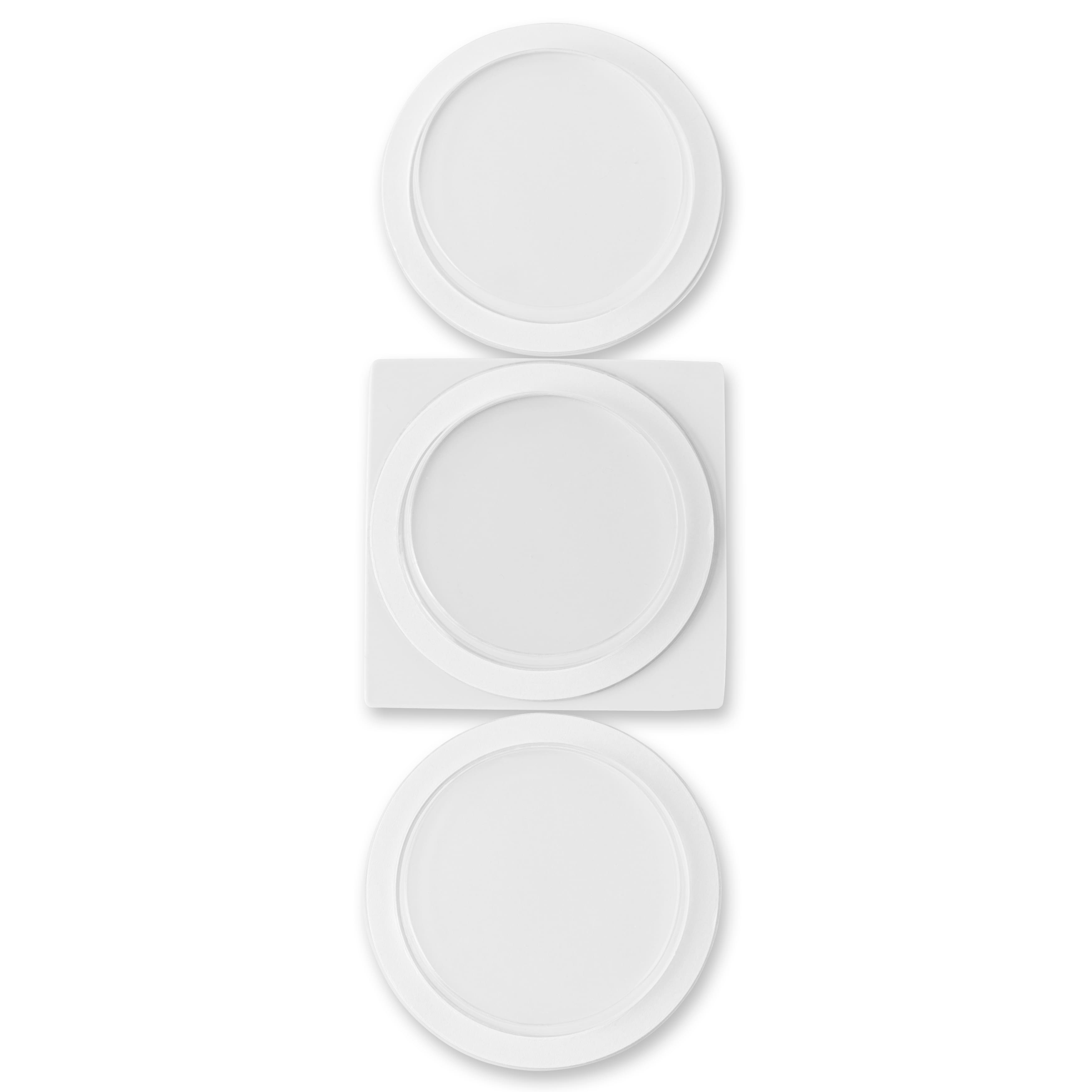 12 Pack: Circle Plastic Shaker Domes by Recollections™