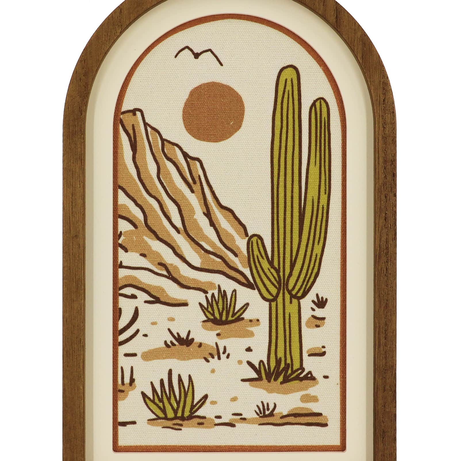 12&#x22; Cactus Scene Wall D&#xE9;cor by Ashland&#xAE;
