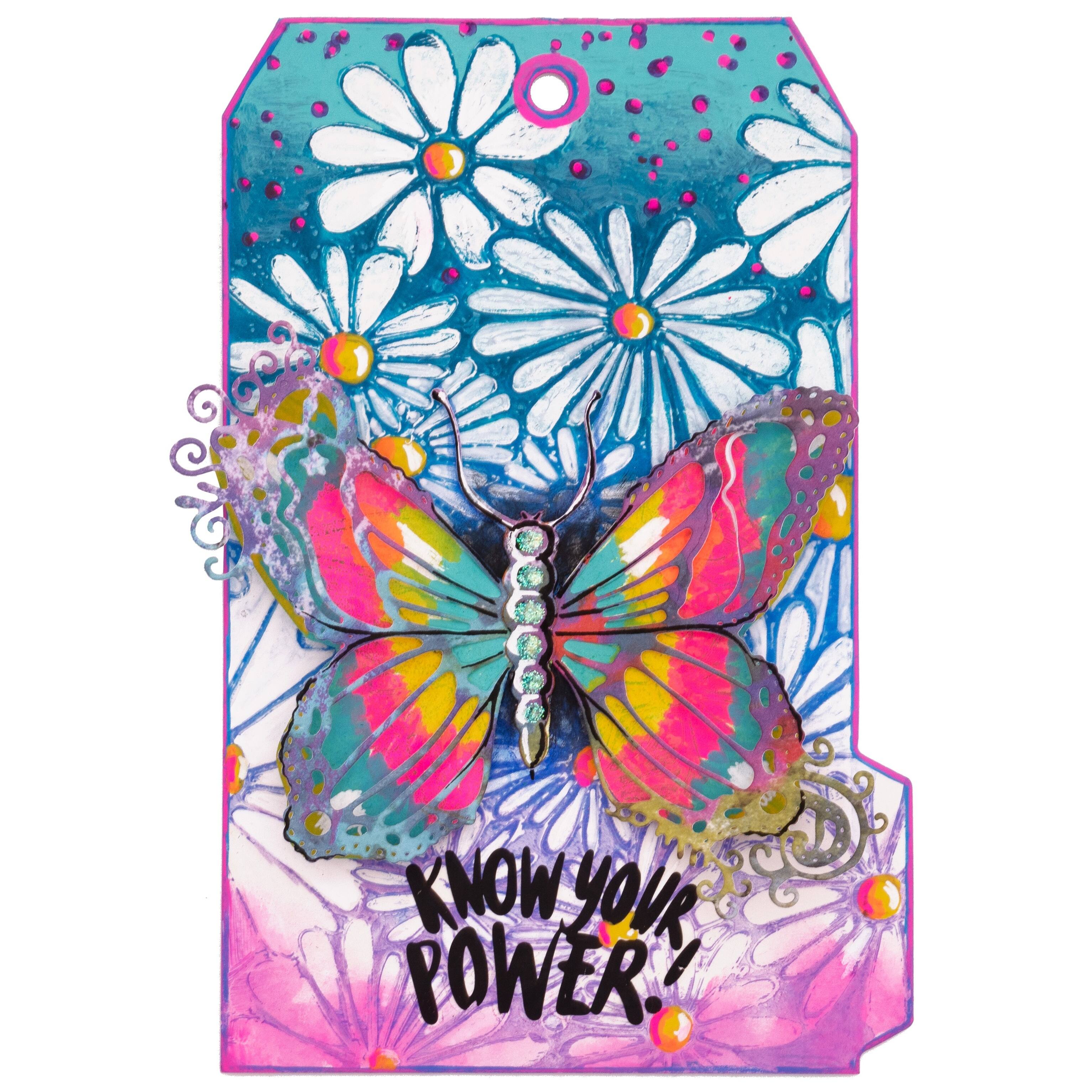 Art by Marlene Bold & Bright No. 132 Butterfly Wings Cutting Die Michaels