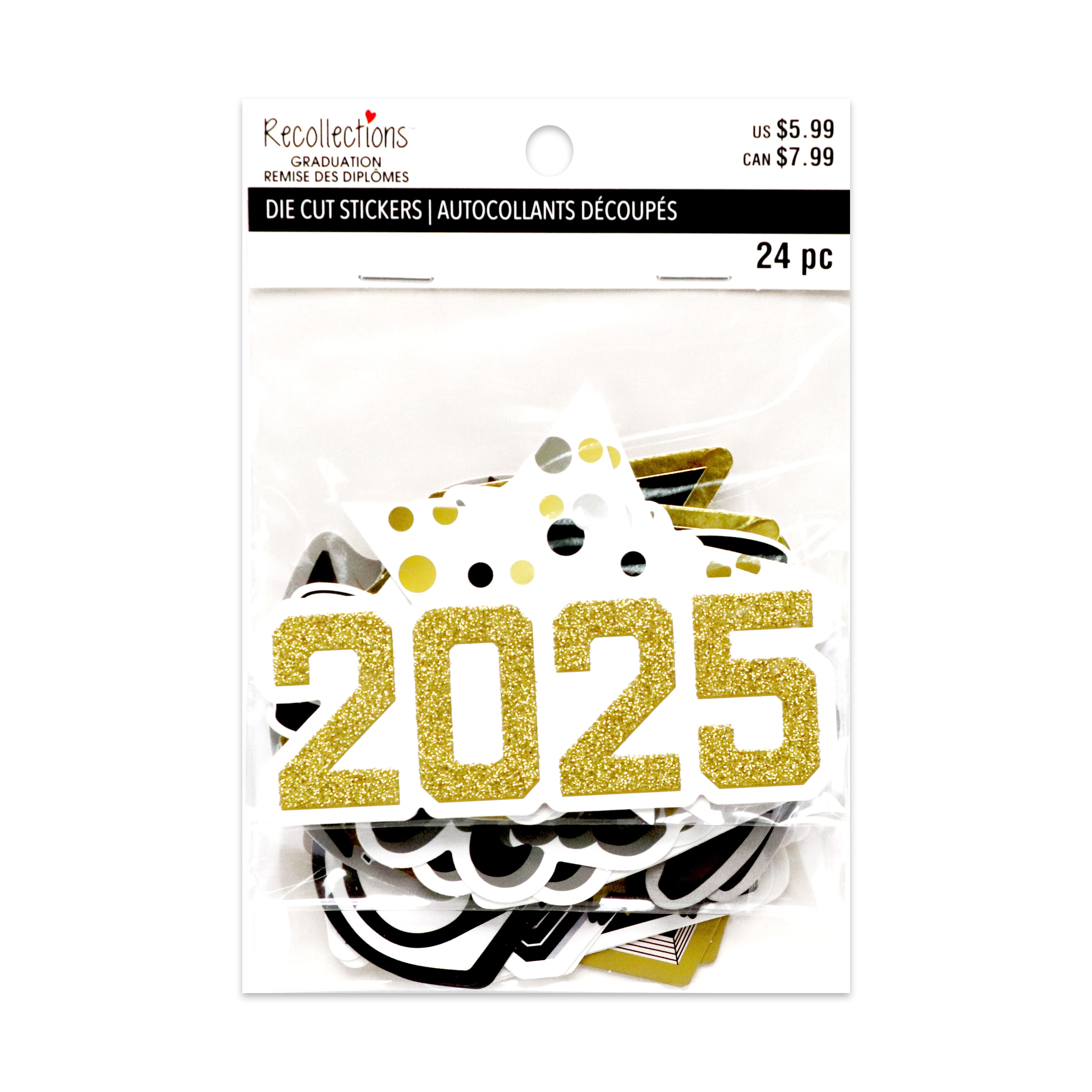 2025 Graduation Die-Cut Stickers by Recollections&#x2122;