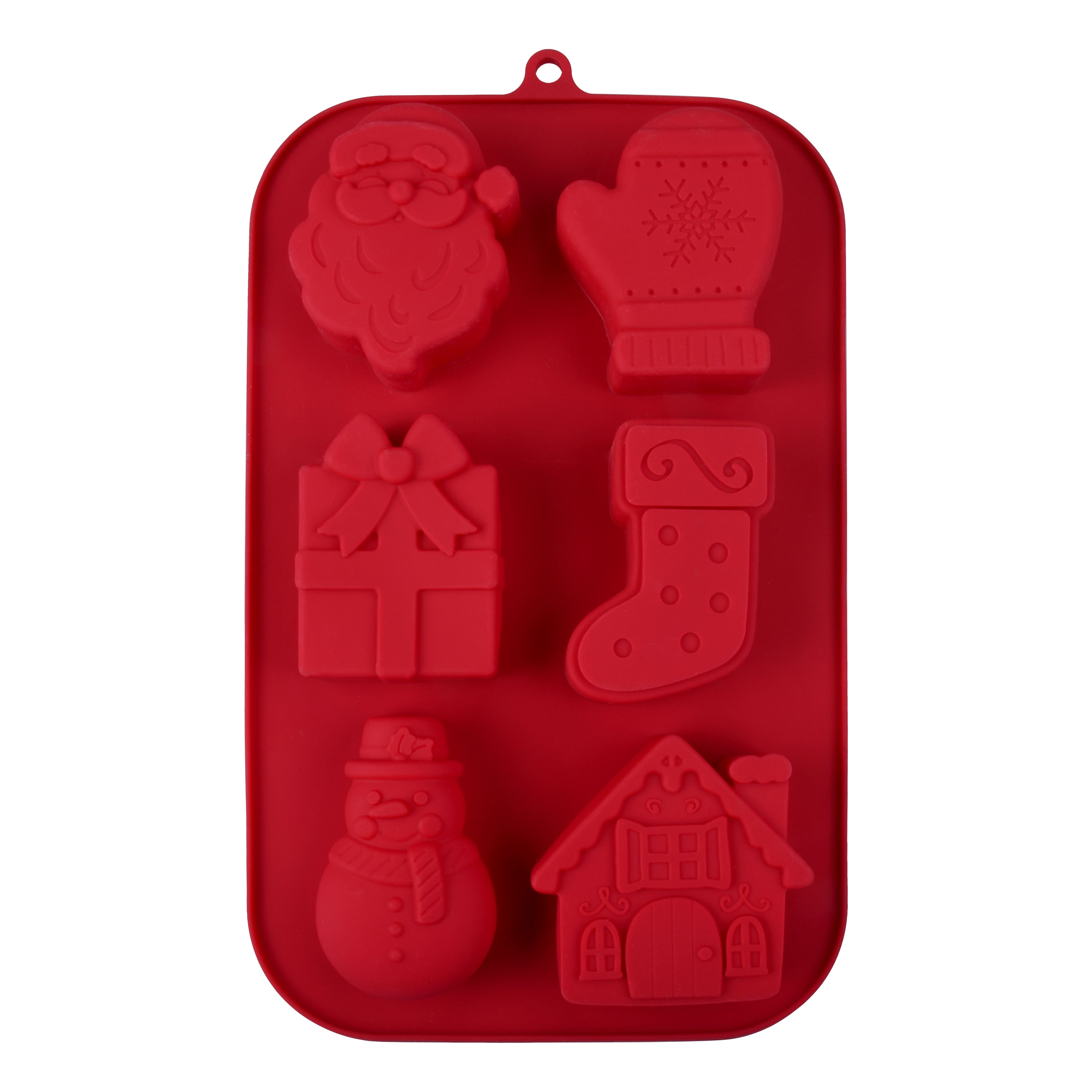 Christmas Shapes Silicone Treat Mold by Celebrate It&#xAE;