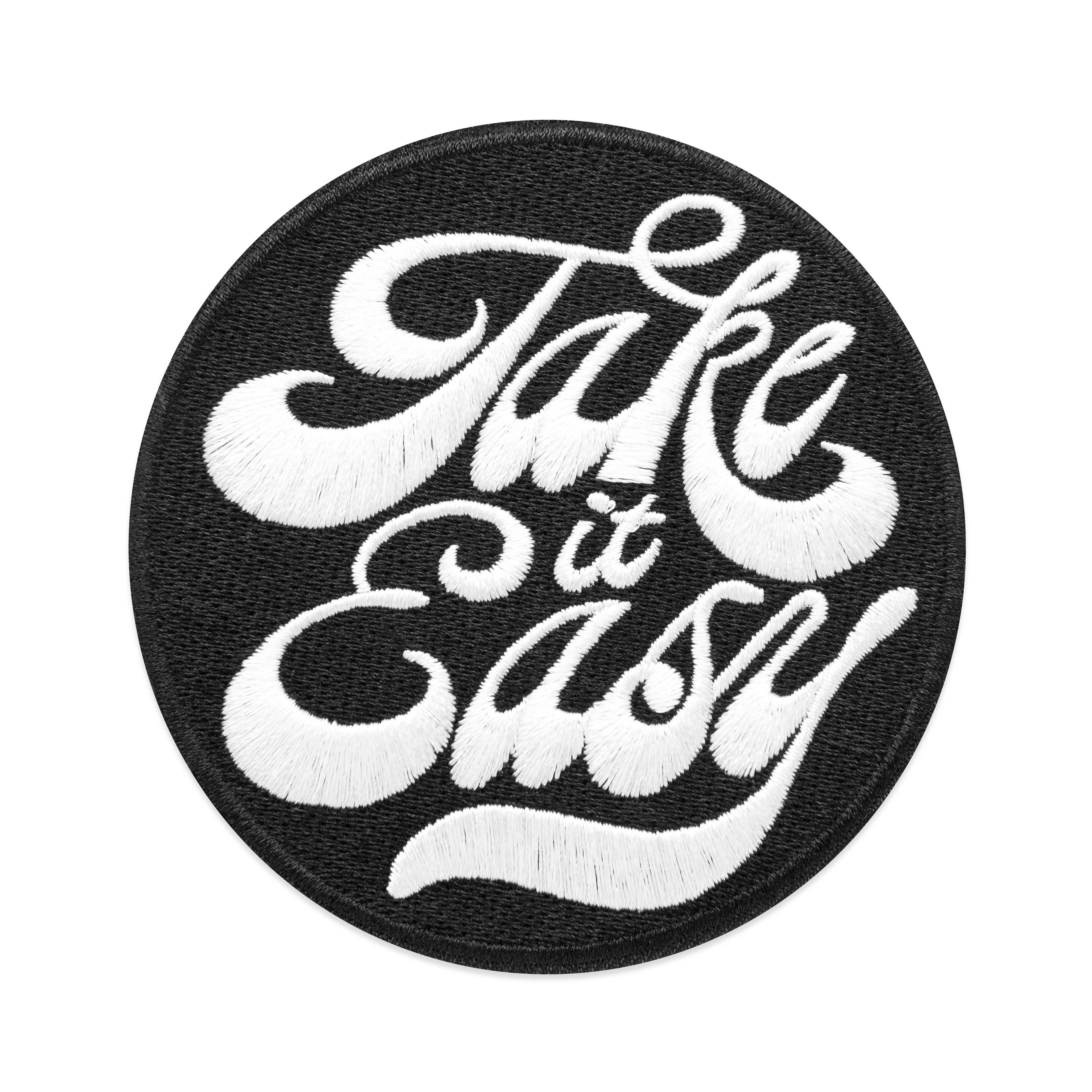 Summer Take It Easy Iron On & Adhesive Patch by Make Market®