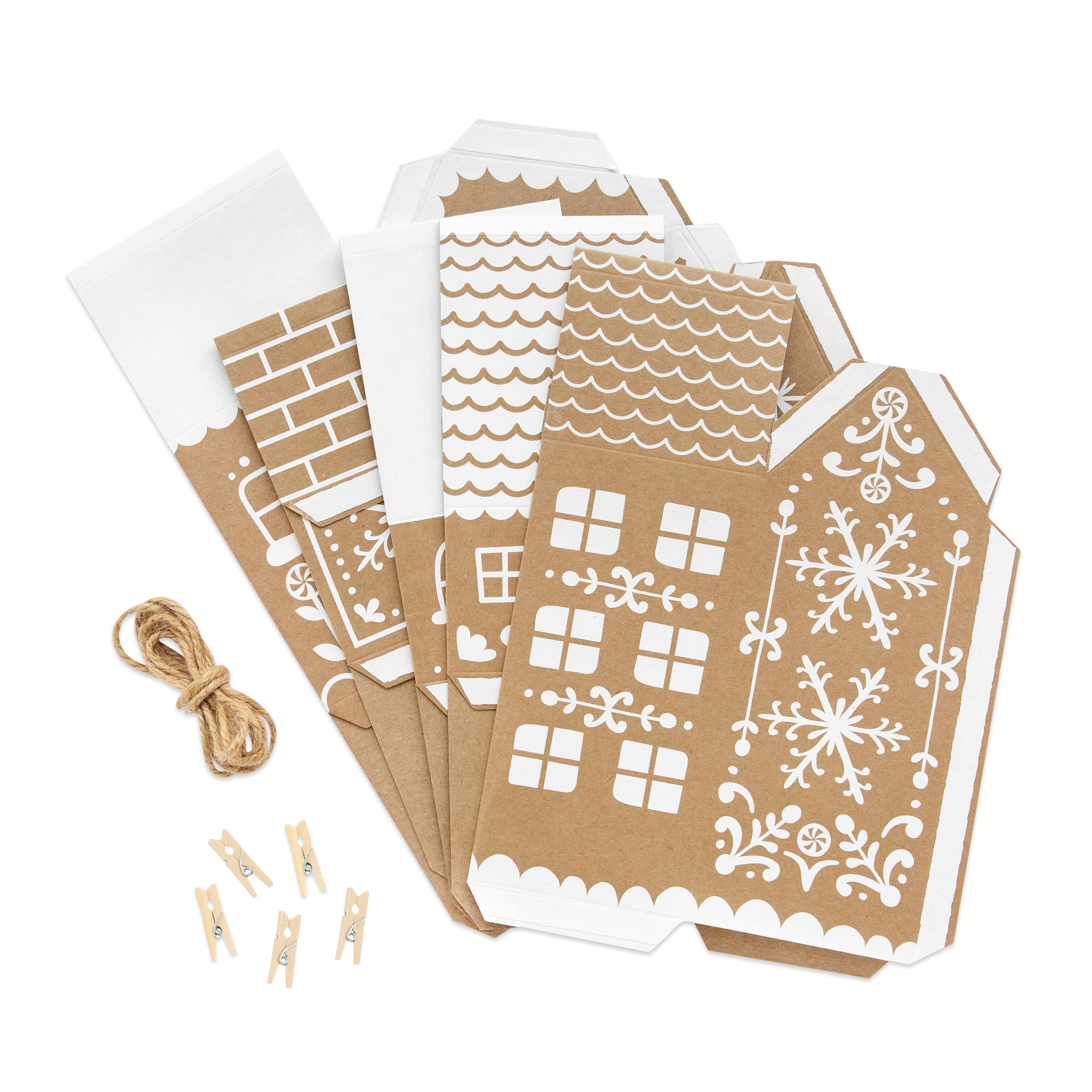Paper Kraft Village Décor Kit by Recollections™ Christmas Michaels