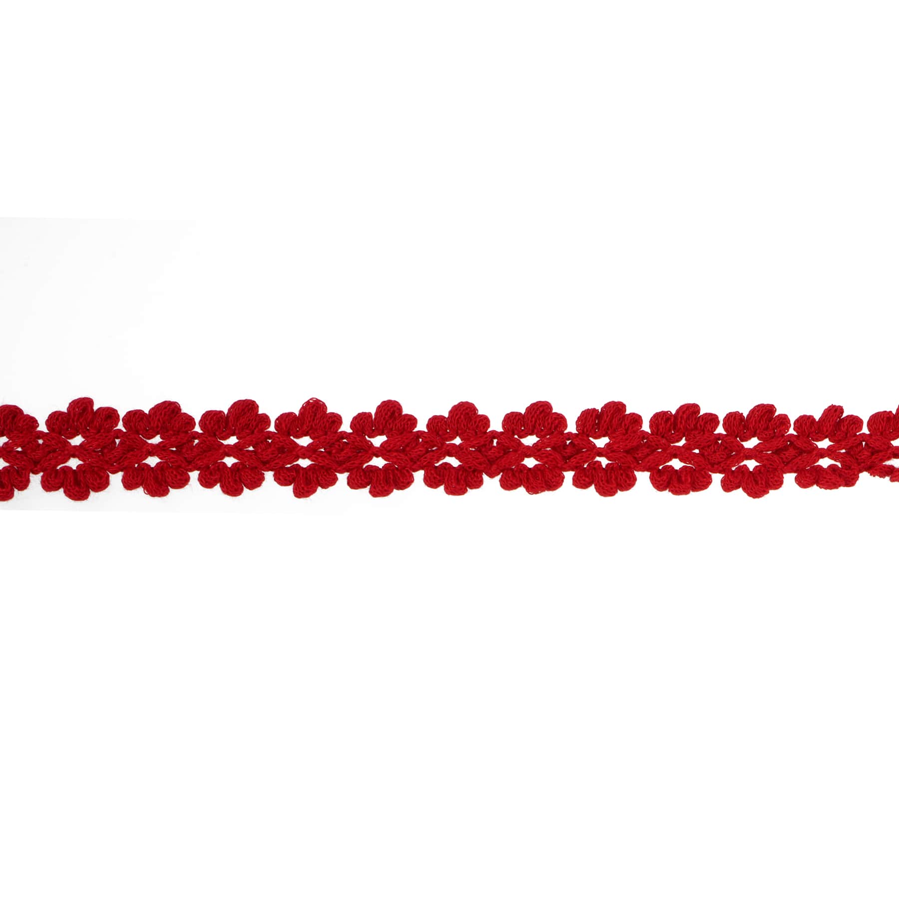 0.8&#x22; Crochet Flower Lace Trim by Celebrate It&#xAE;