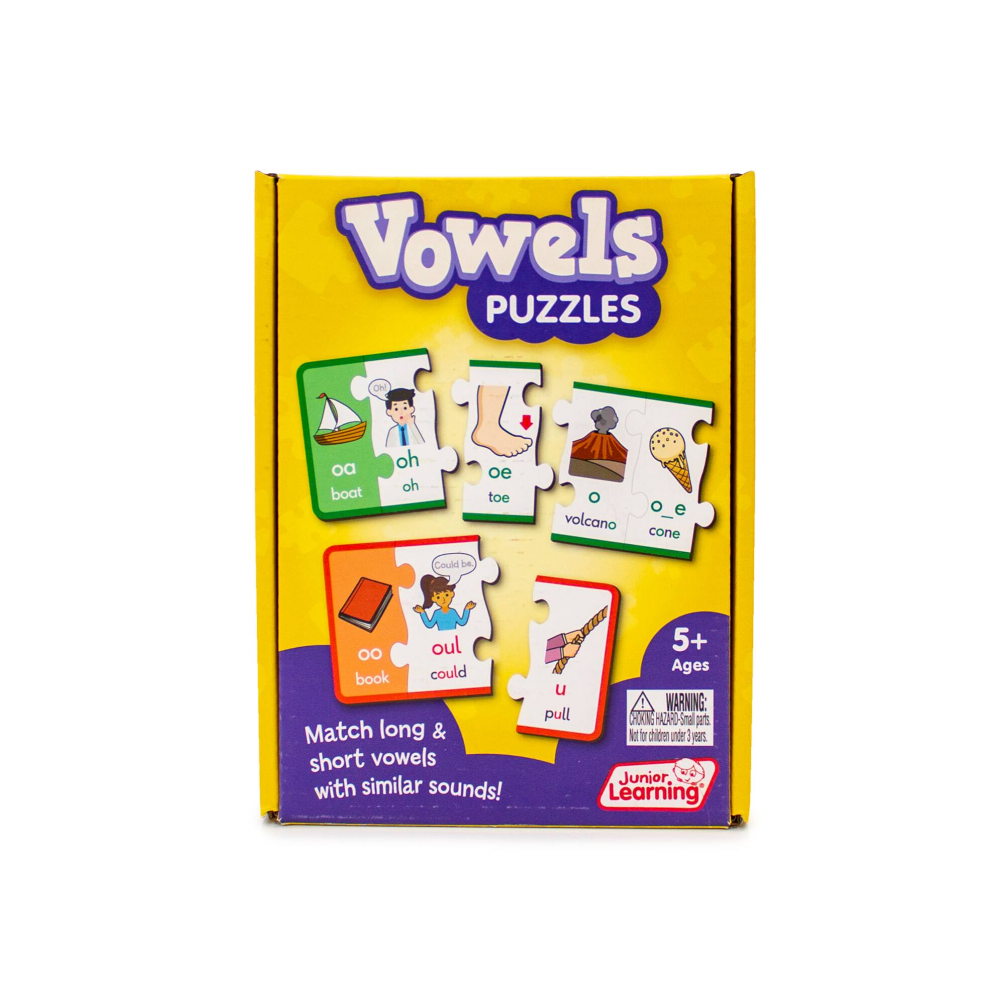 Junior Learning® Vowel Puzzles