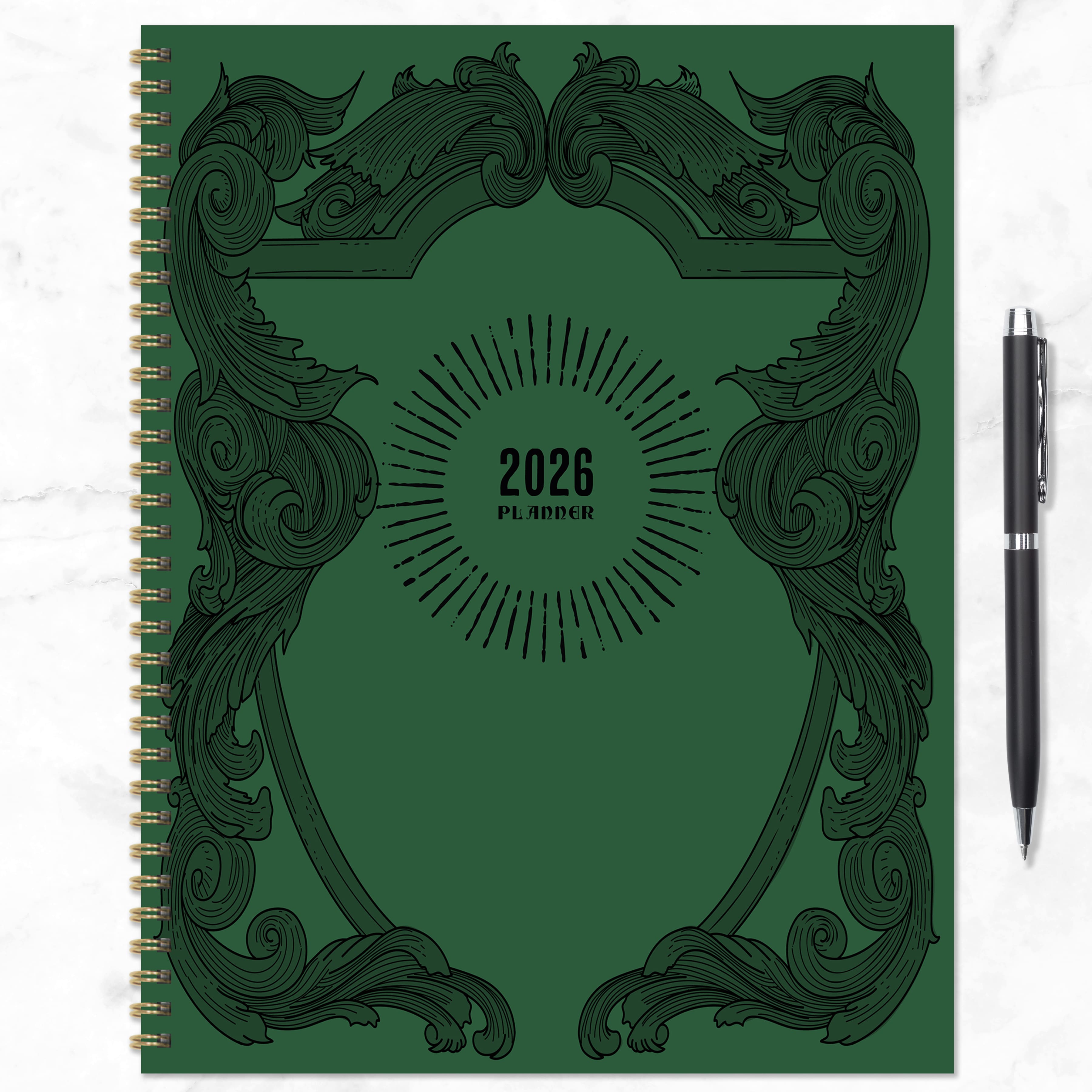 2026 Crest Large Weekly Monthly Planner