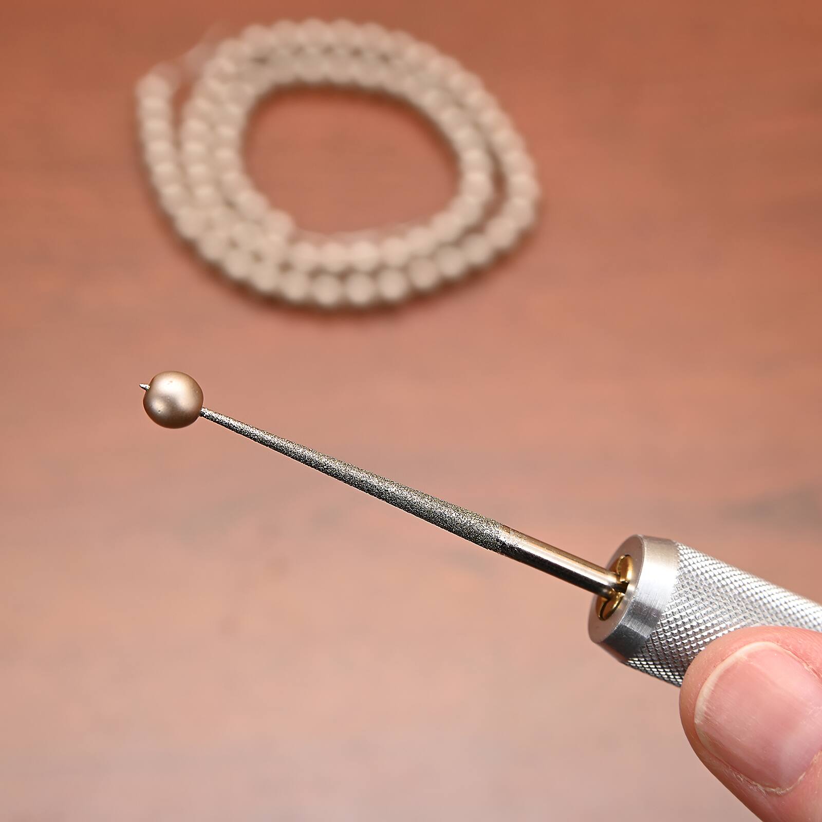 The Beadsmith® Deluxe Diamond Coated Bead Reamer Set