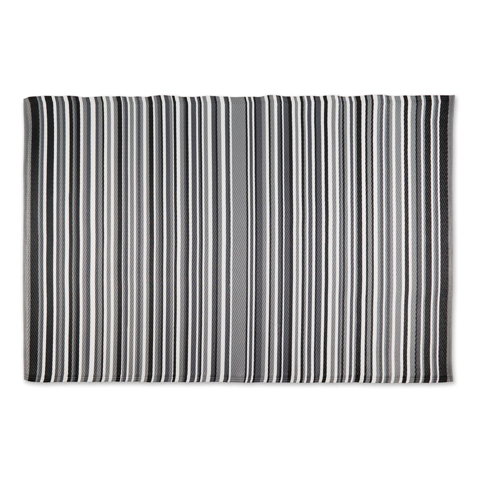 DII&#xAE; Multi Tone Striped Outdoor Rug, 4ft. x 6ft.