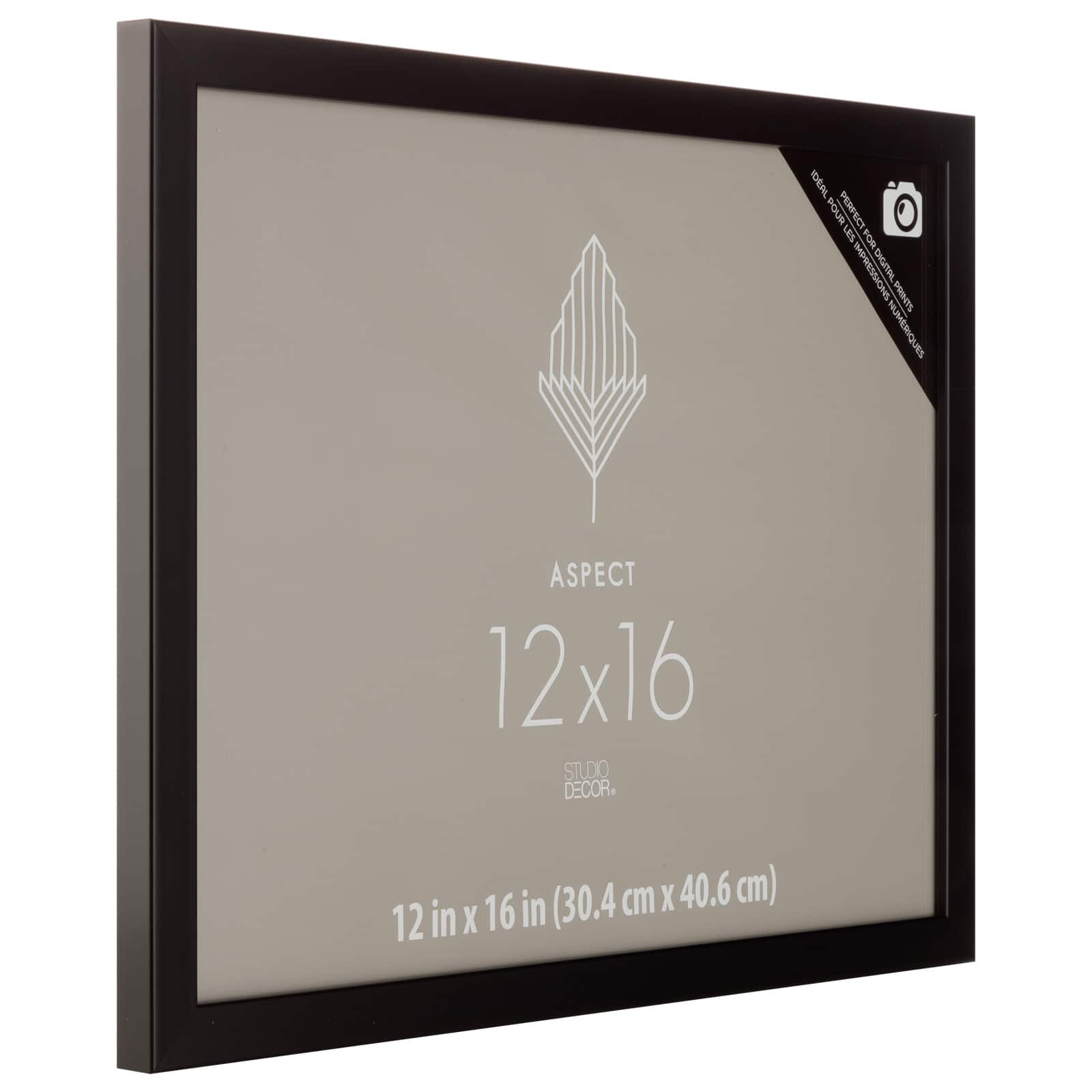 Aspect Black Narrow Frame by Studio Décor®