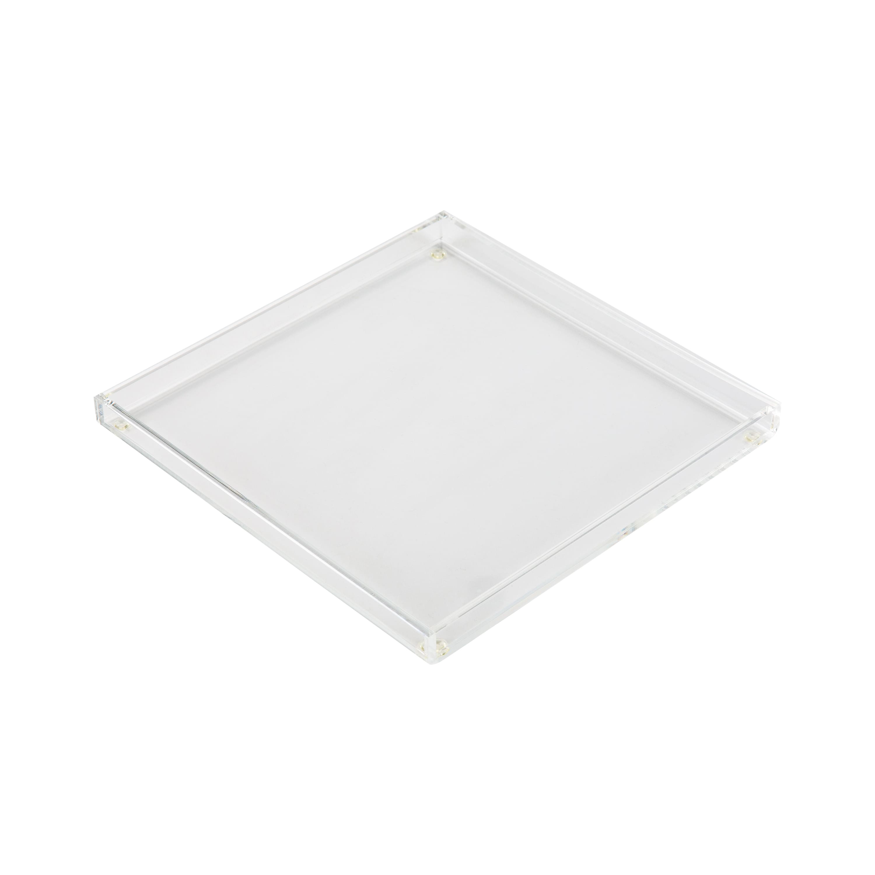 Organize It All 8" Acrylic Clear Accessory Tray