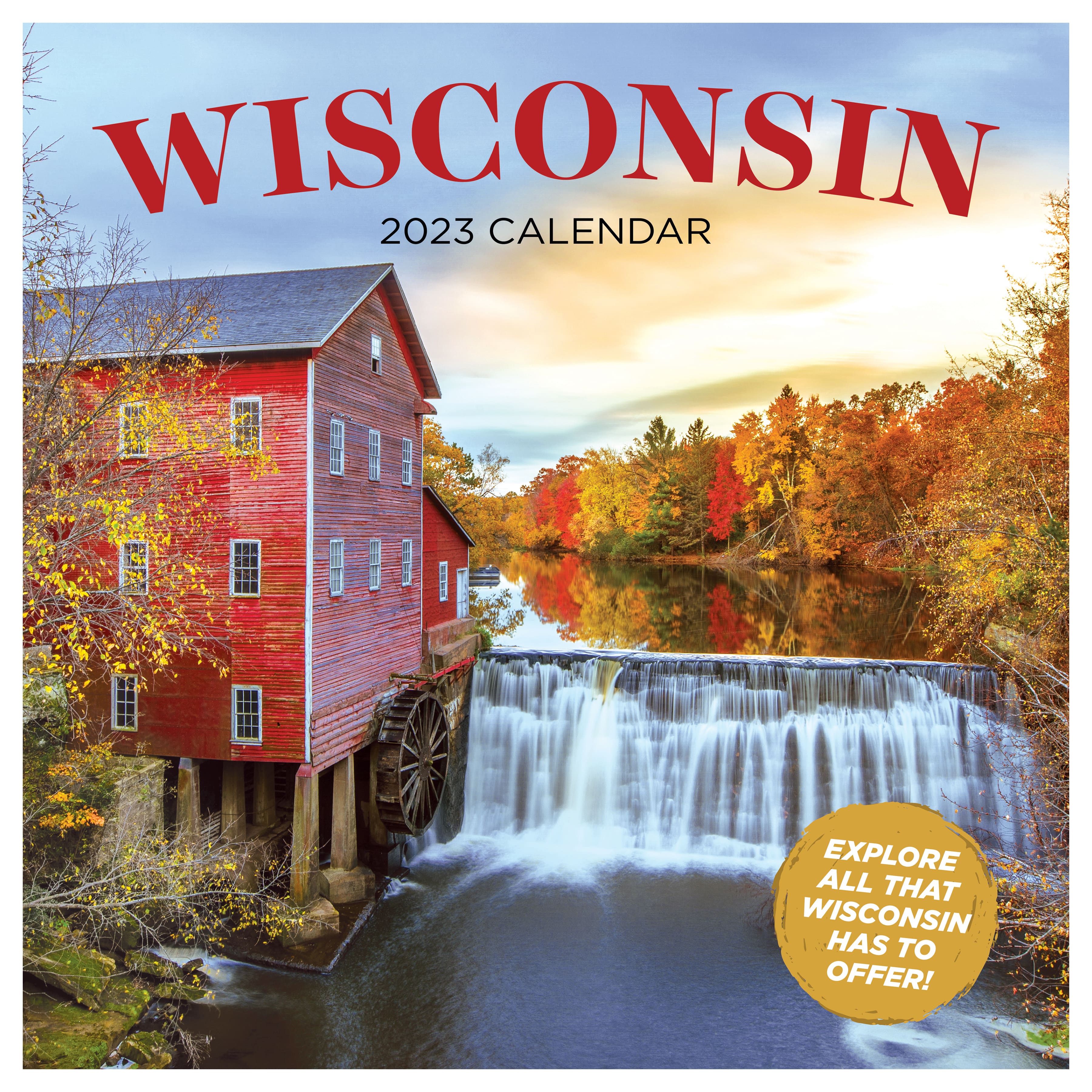 TF Publishing 2023 Wisconsin Wall Calendar Michaels