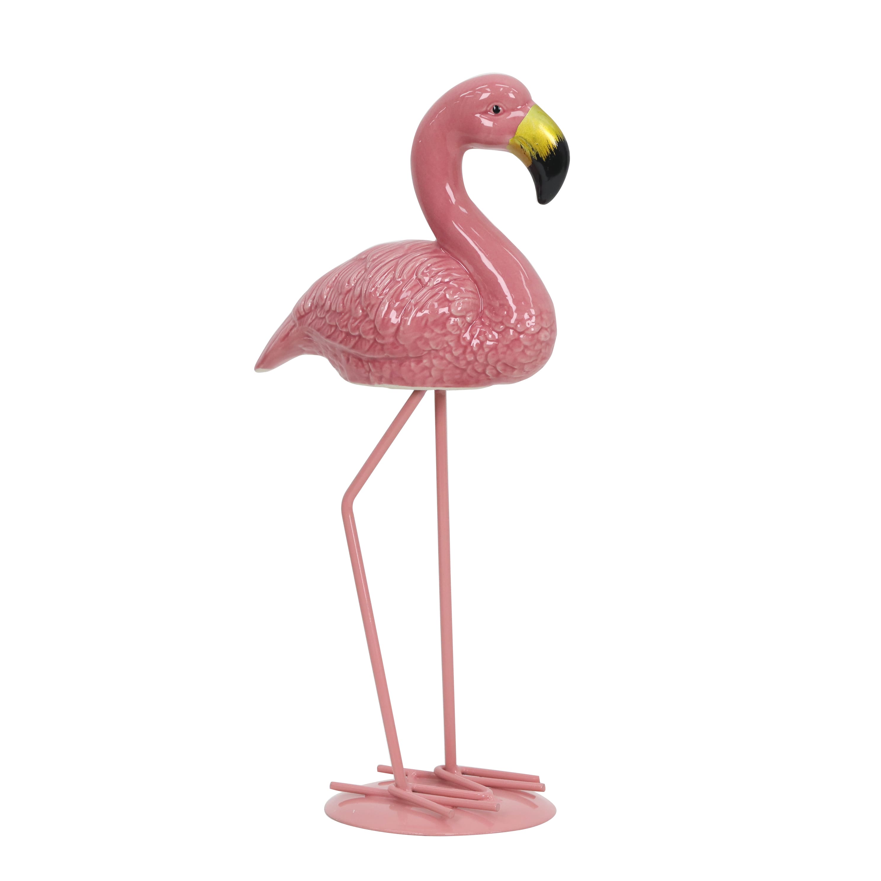 12.25&#x22; Ceramic Flamingo by Ashland&#xAE;