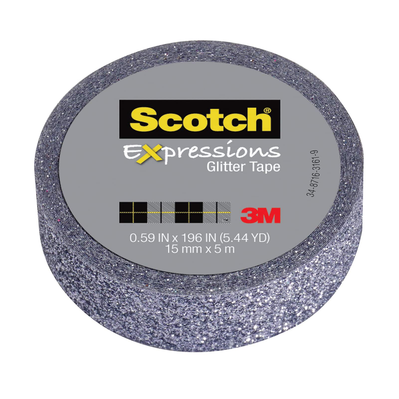 12 Pack: 3M Scotch&#xAE; Expressions Glitter Tape