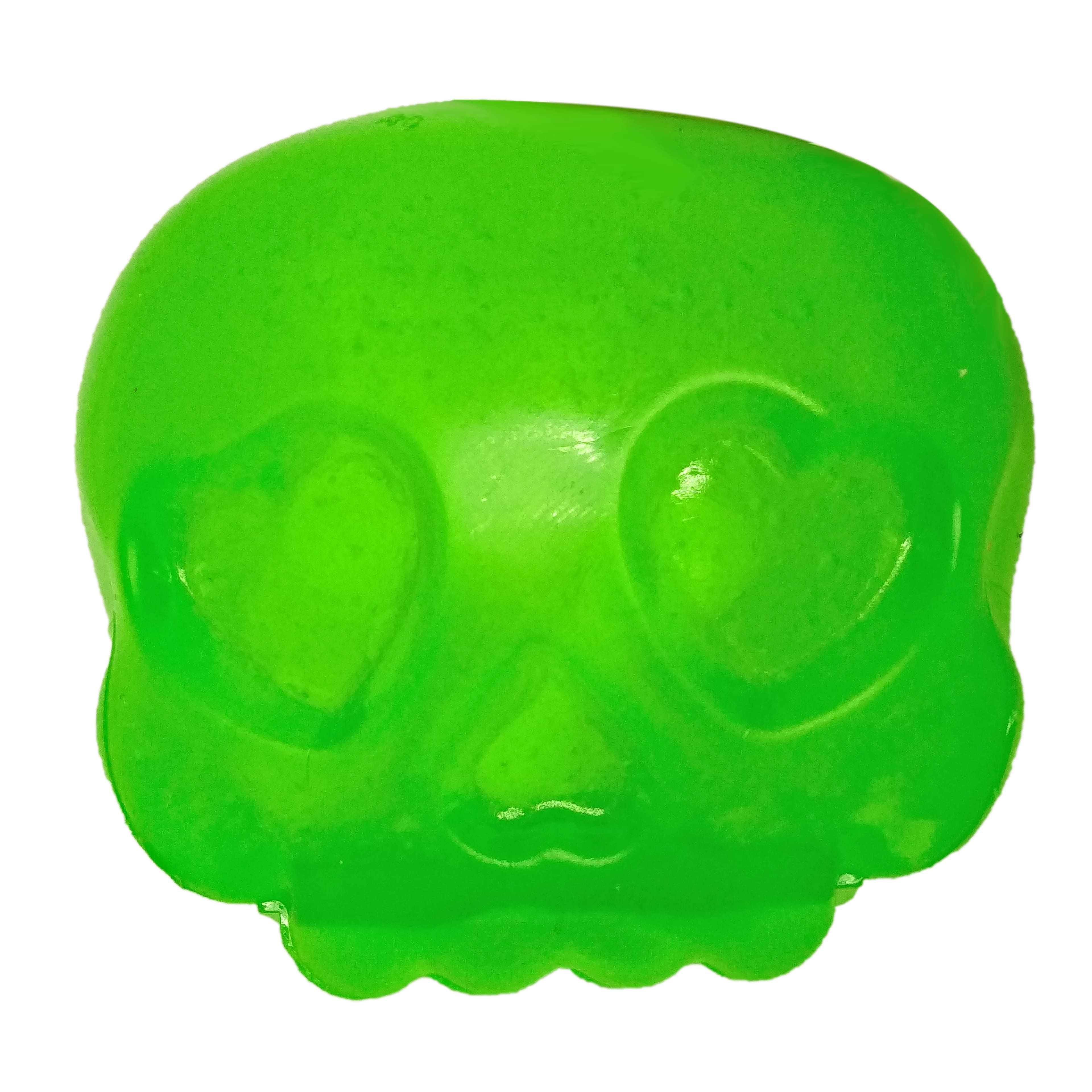 2.75" Green Skull Squishy Toy by Creatology™