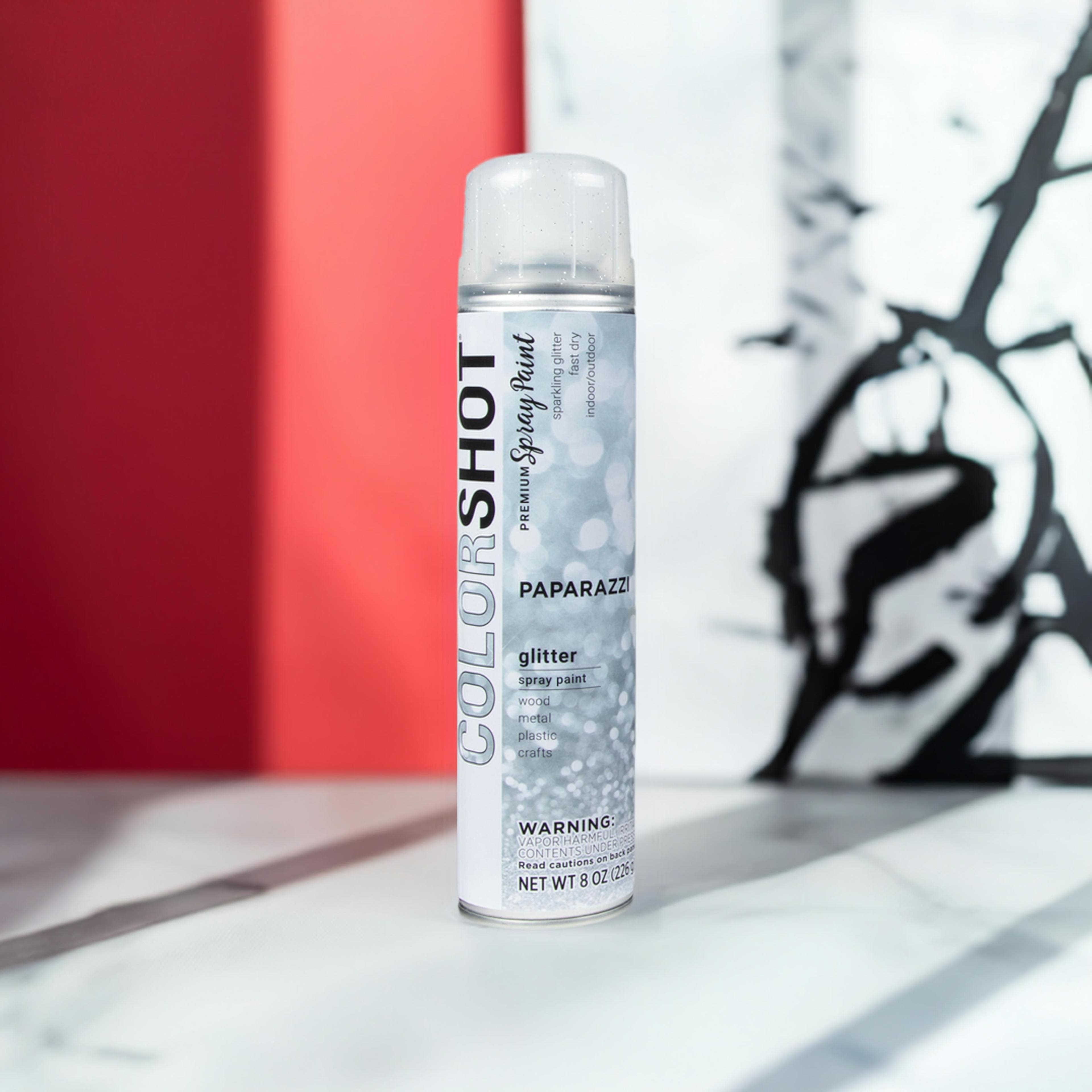 COLORSHOT&#xAE; Premium Glitter Spray Paint