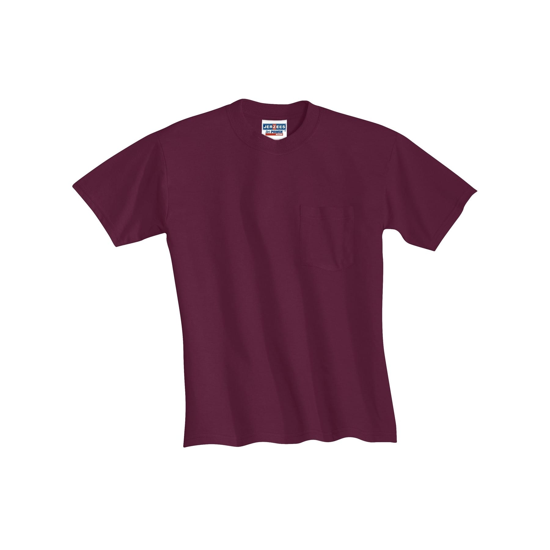JERZEES® DRI-POWER® 50/50 Cotton/Poly Pocket T-Shirt