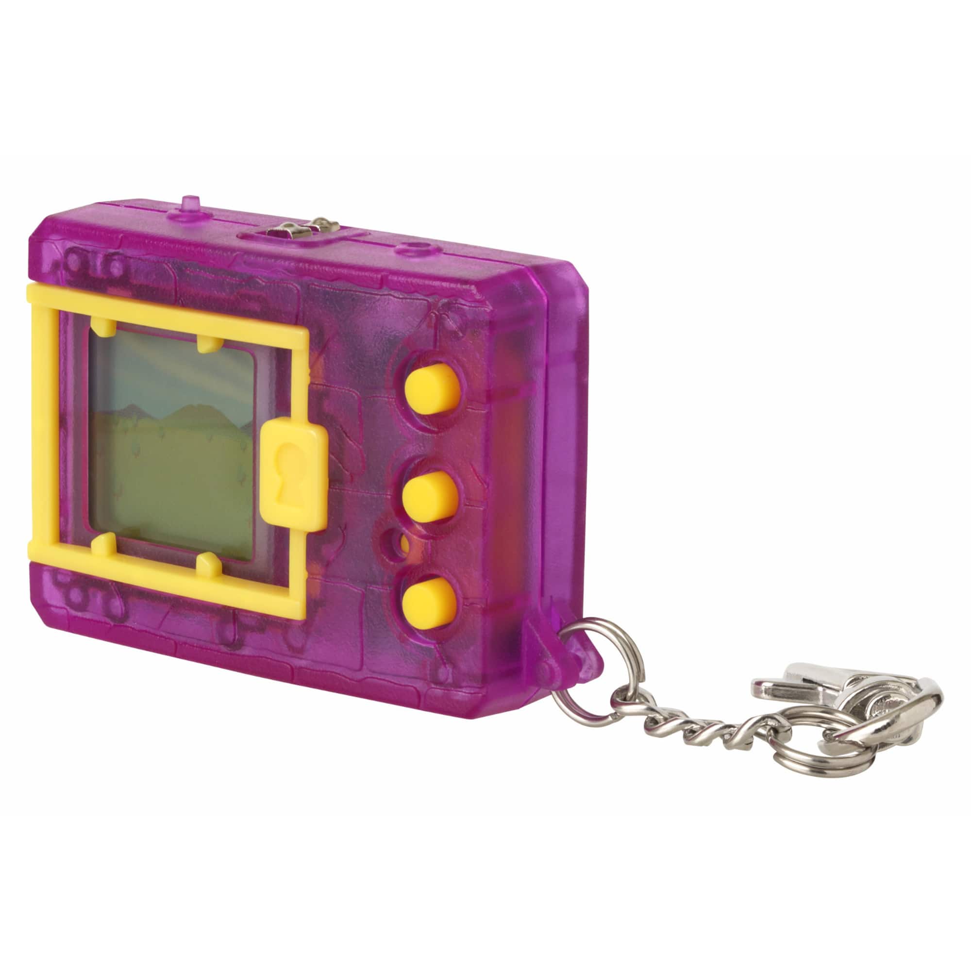 Bandai Purple Original Digimon Digivice Virtual Pet Translucent