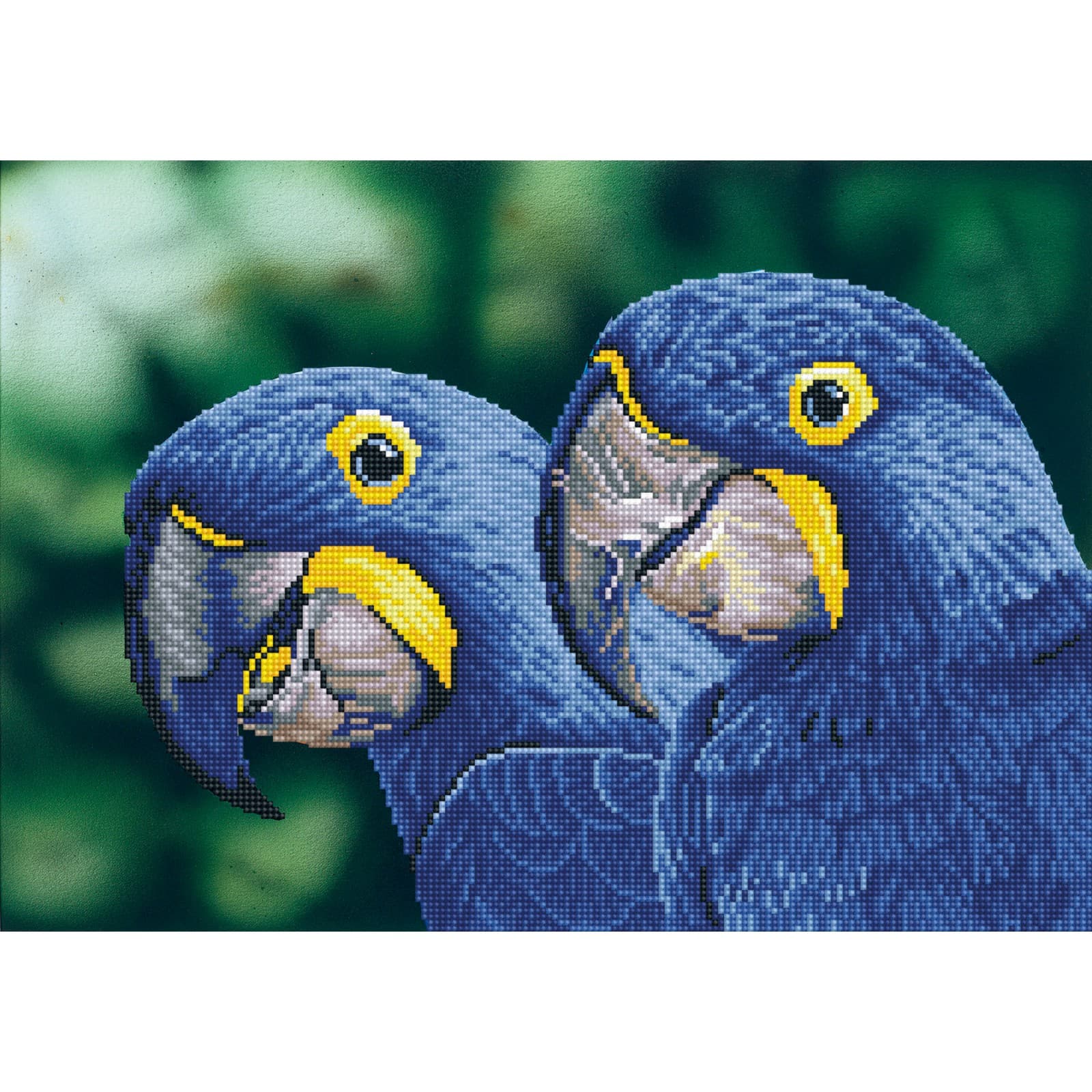 Diamond Dotz&#xAE; Intermediate Blue Hyacinth Macaws Diamond Facet Art Kit