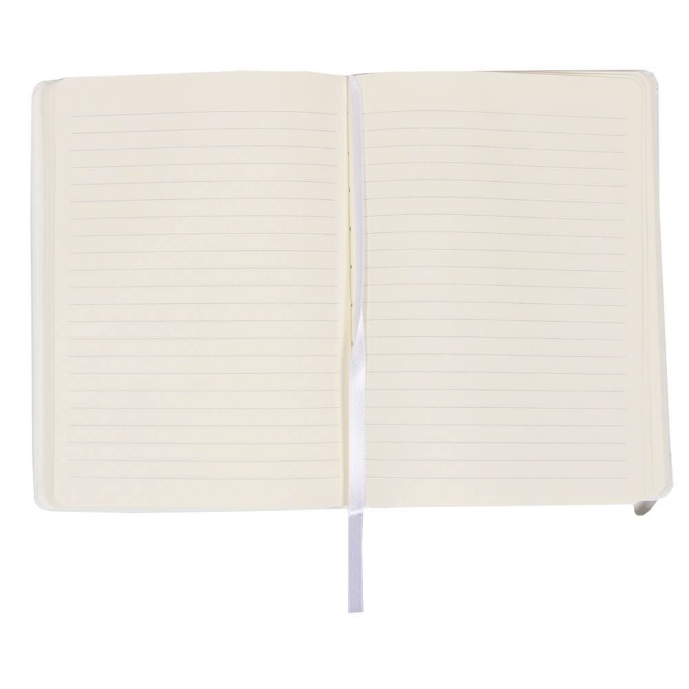 JAM Paper Medium Hardcover Notebook with Elastic Band