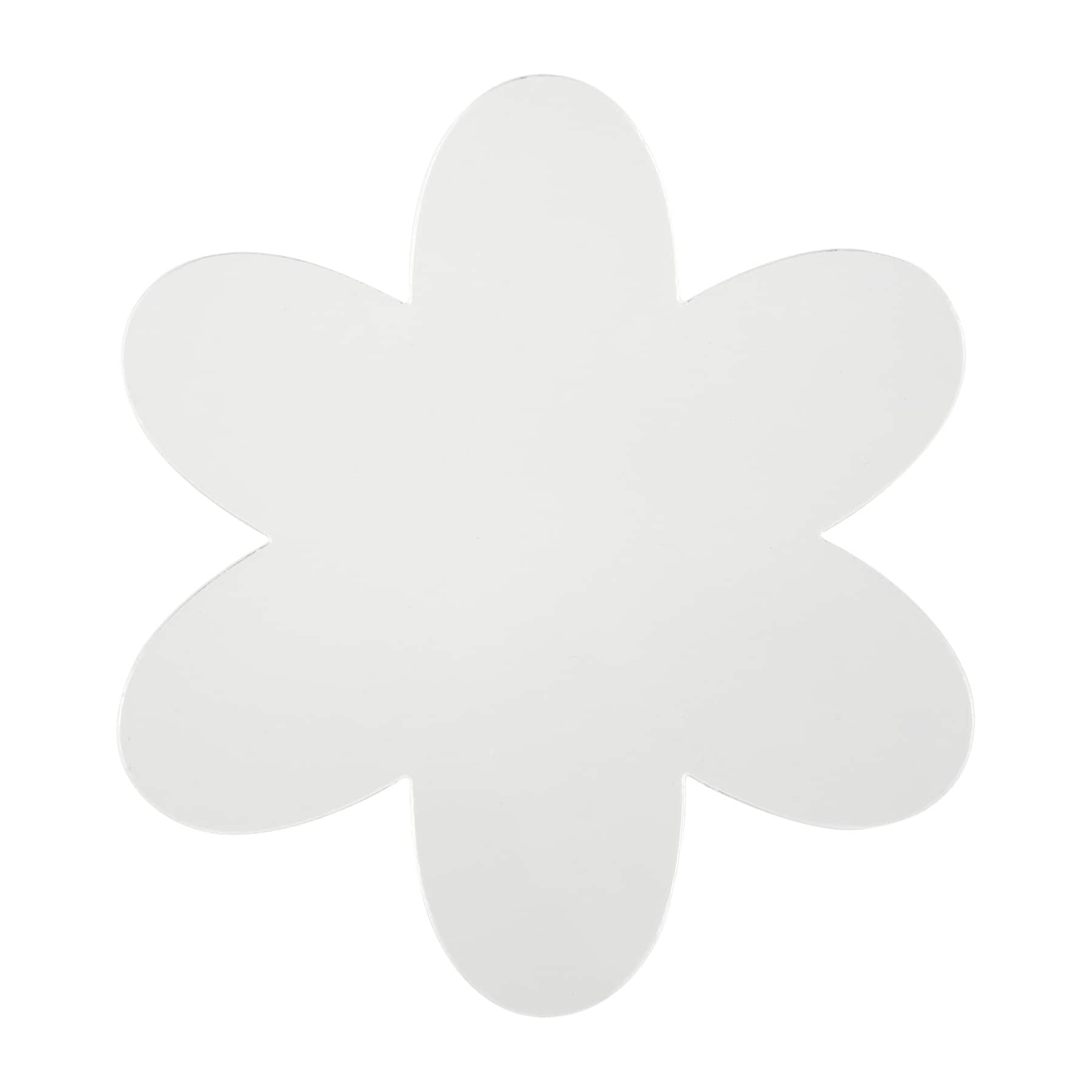4&#x22; Acrylic Daisy Blanks, 6ct. by Make Market&#xAE;