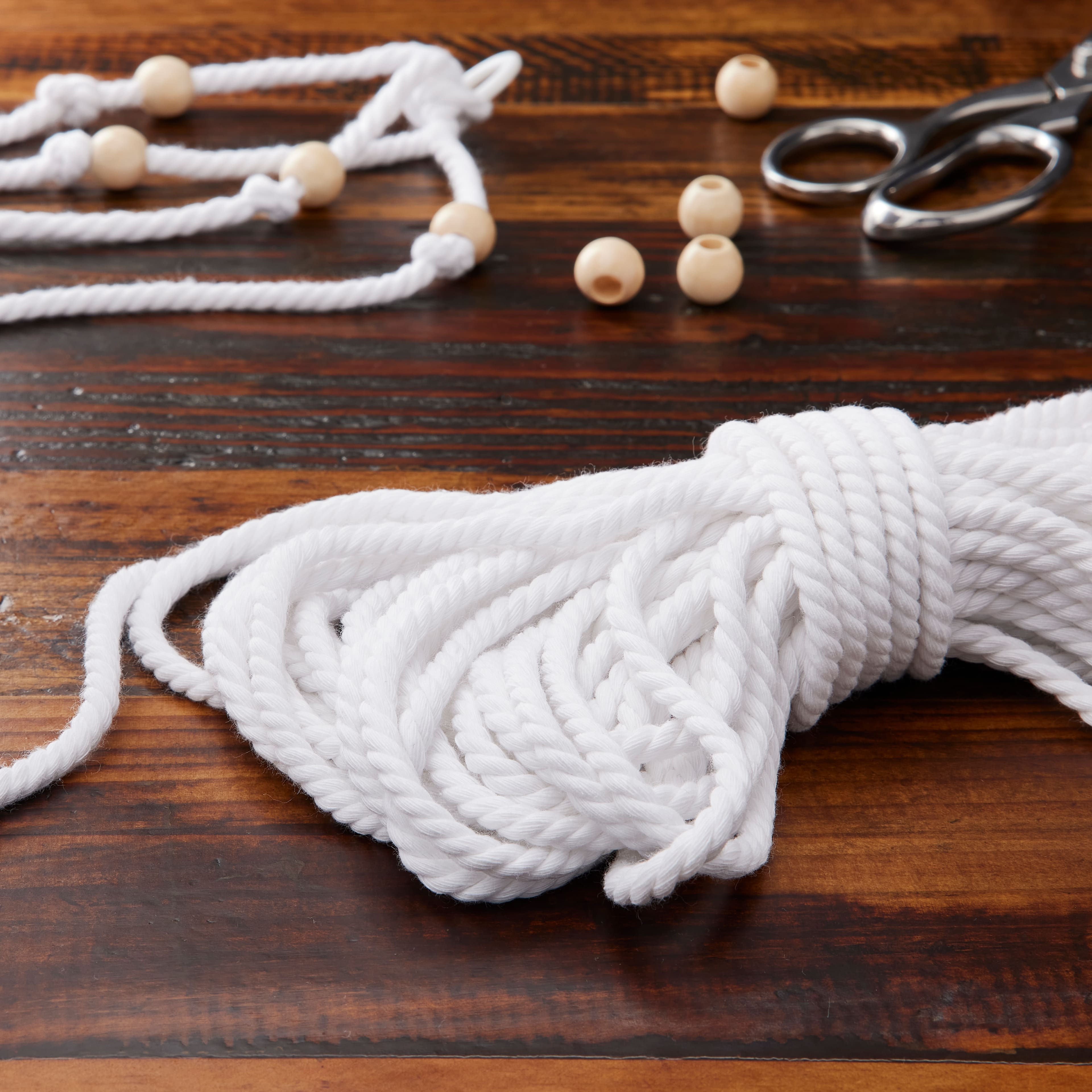 12 Pack: Macramé Cotton Cord by Loops & Threads®, 25yd.