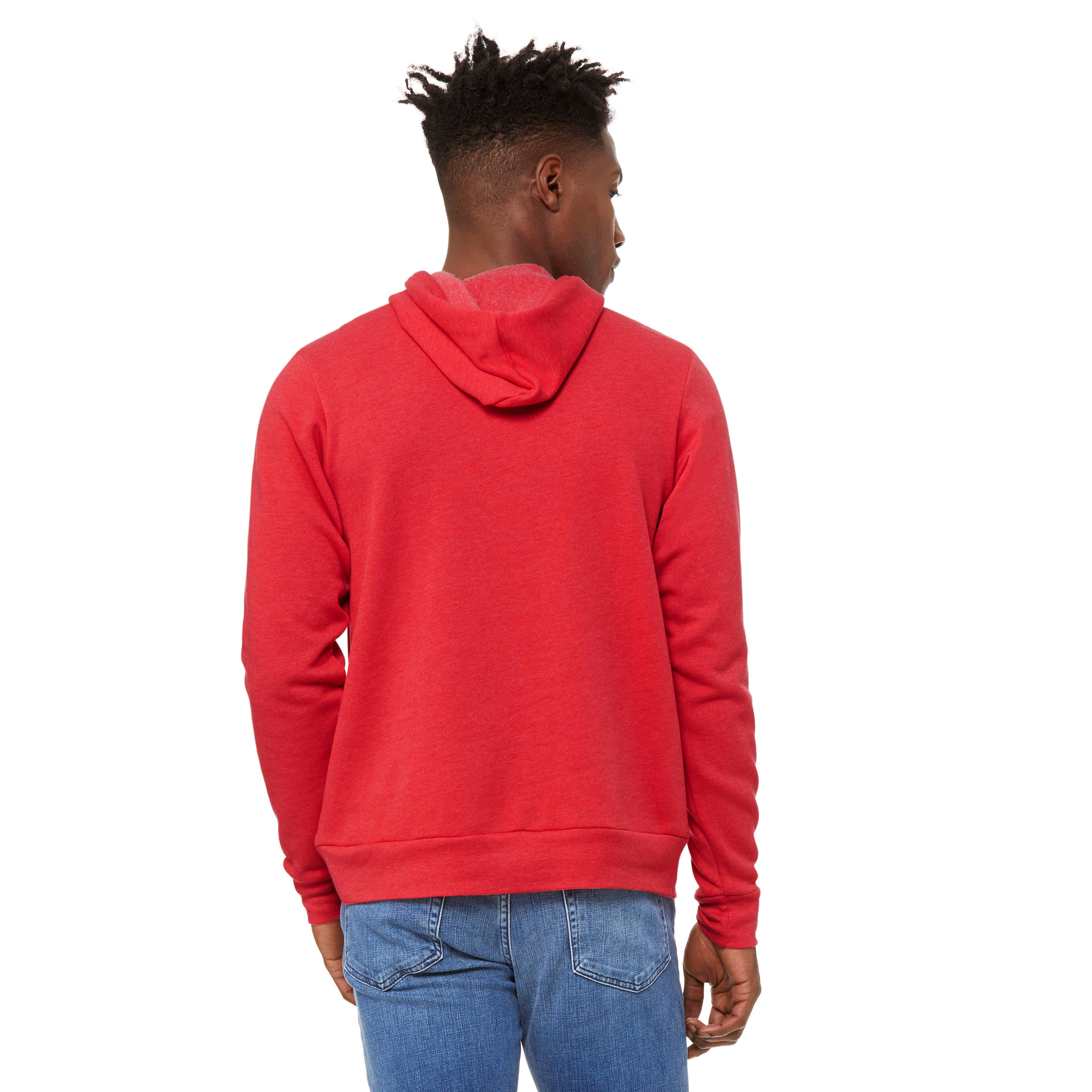 BELLA+CANVAS® Adult Unisex Heather Fleece Pullover Hoodie