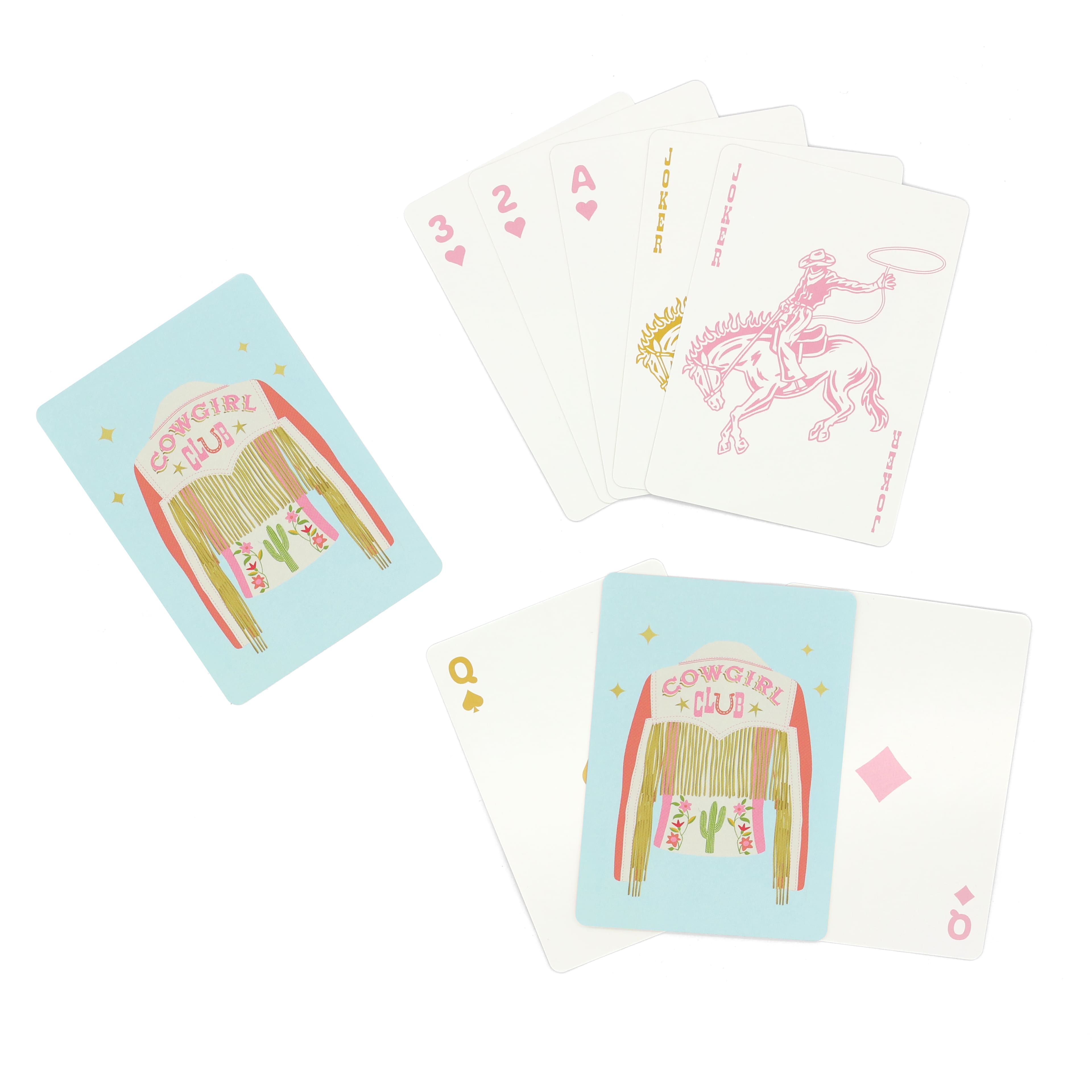 Assorted Cowgirl Playing Cards, 1pc. by Fab Finds