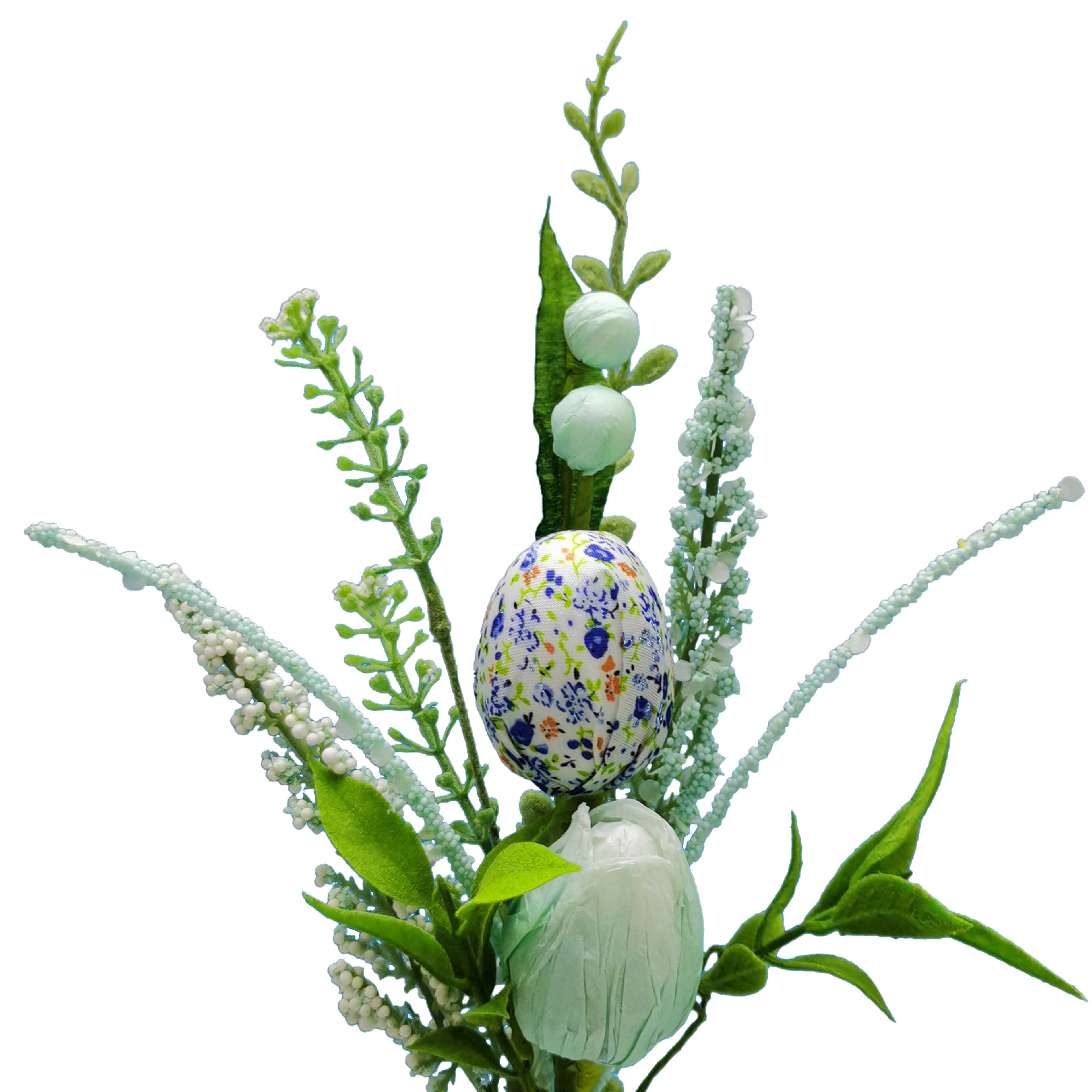 Assorted Flowers With Egg Pick by Ashland®
