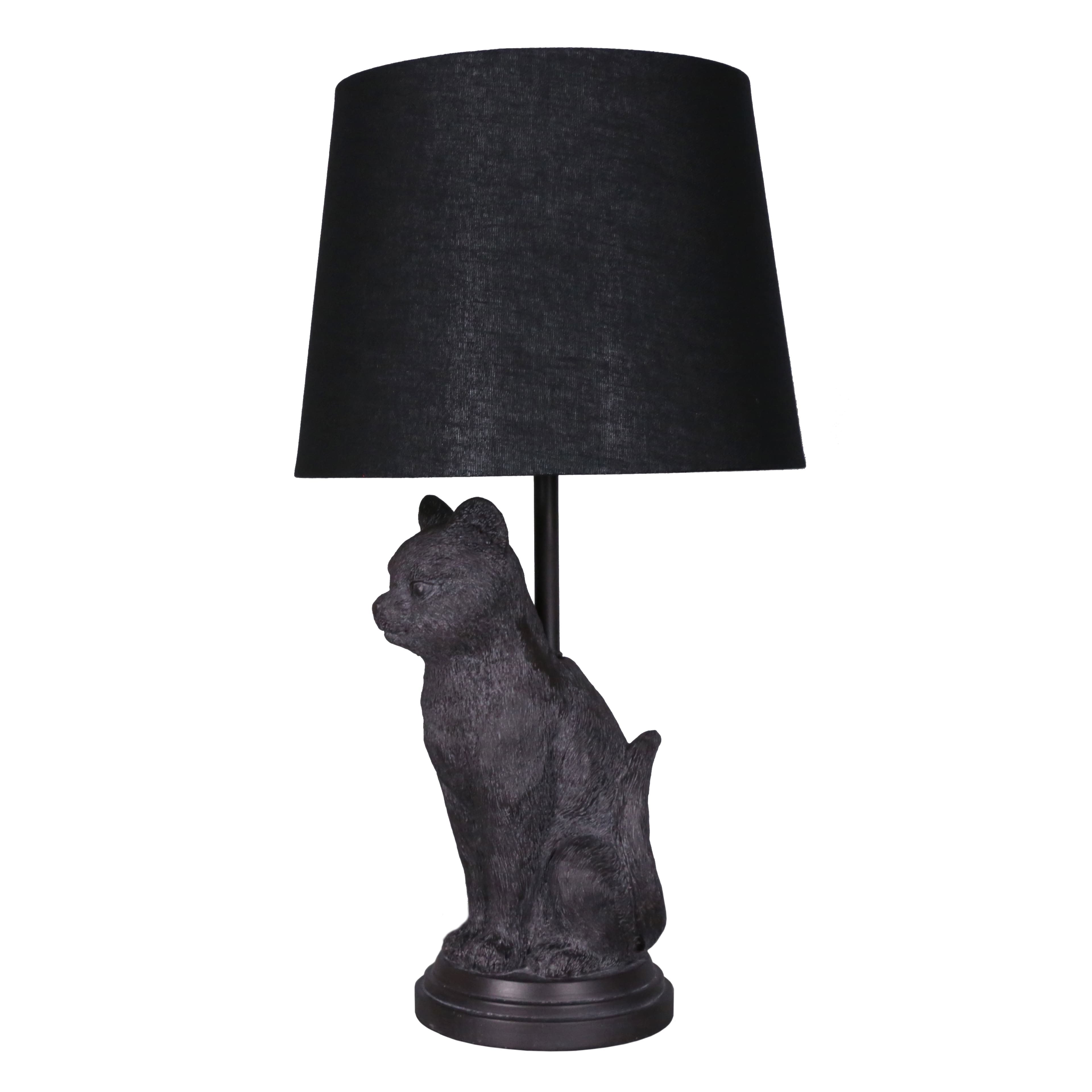 18&#x22; Black Cat Tabletop Lamp buy Ashland&#xAE;