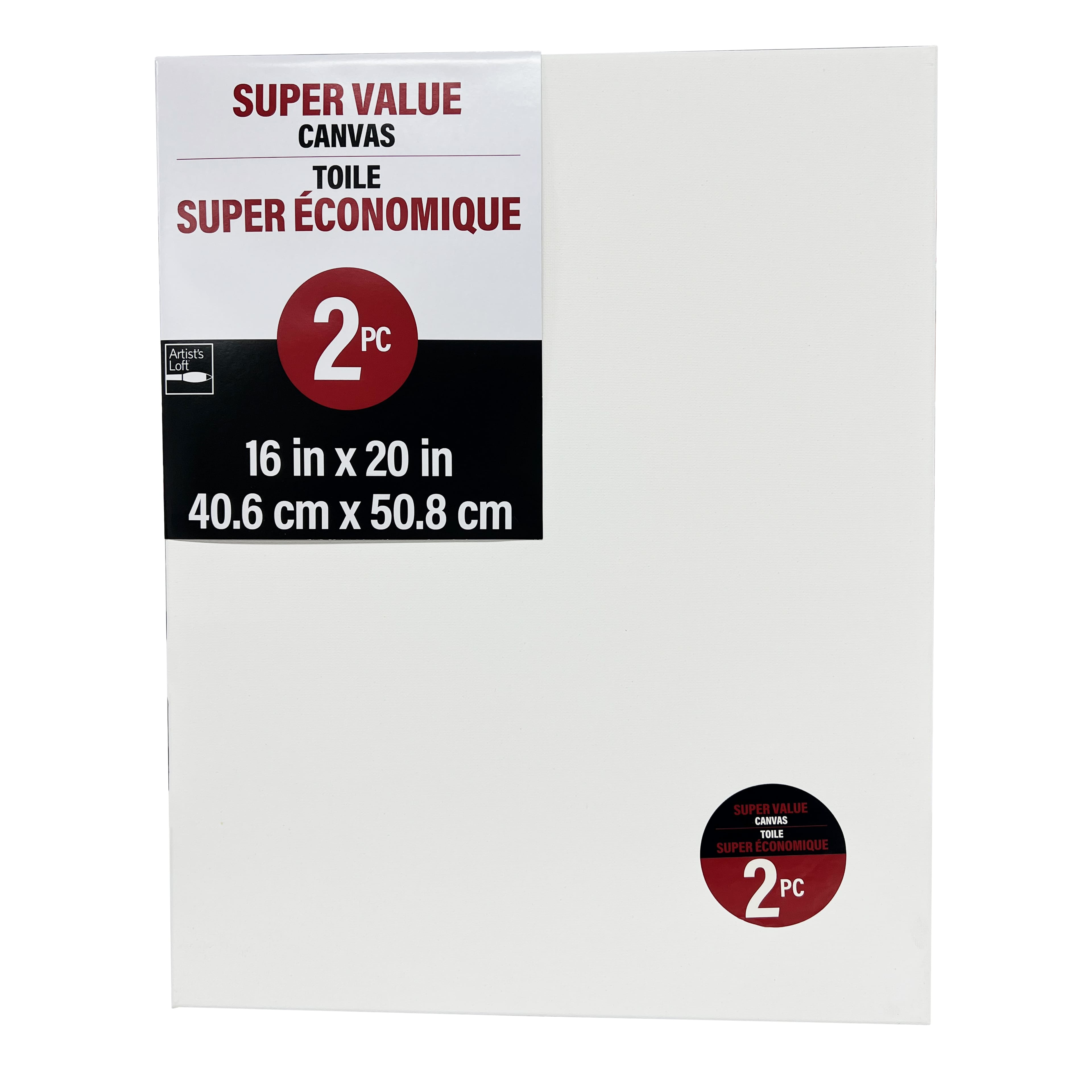 2 Pack Super Value&#xA0;Canvas by Artist&#x27;s Loft&#xAE;
