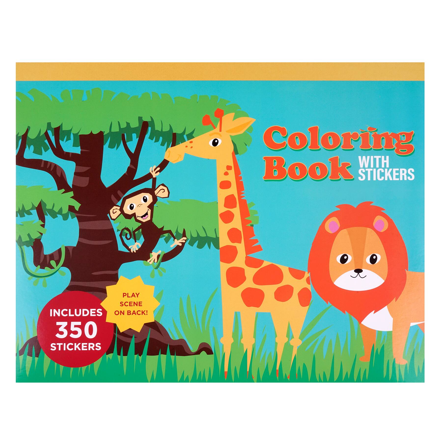 Safari Colouring Book with Stickers by Creatology™ Michaels