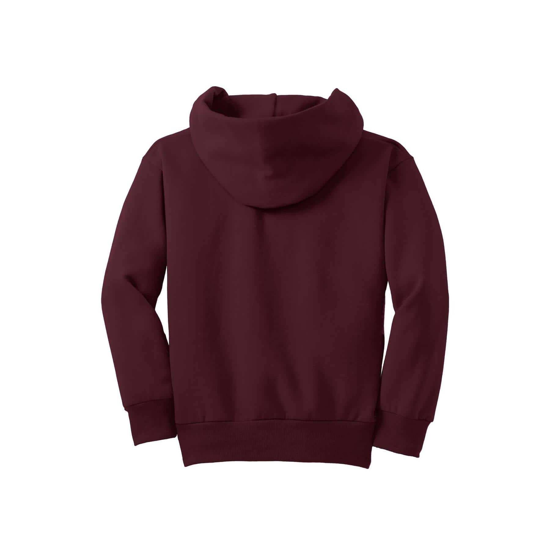Port & Company® Colors Youth Core Fleece Pullover Hooded Sweatshirt