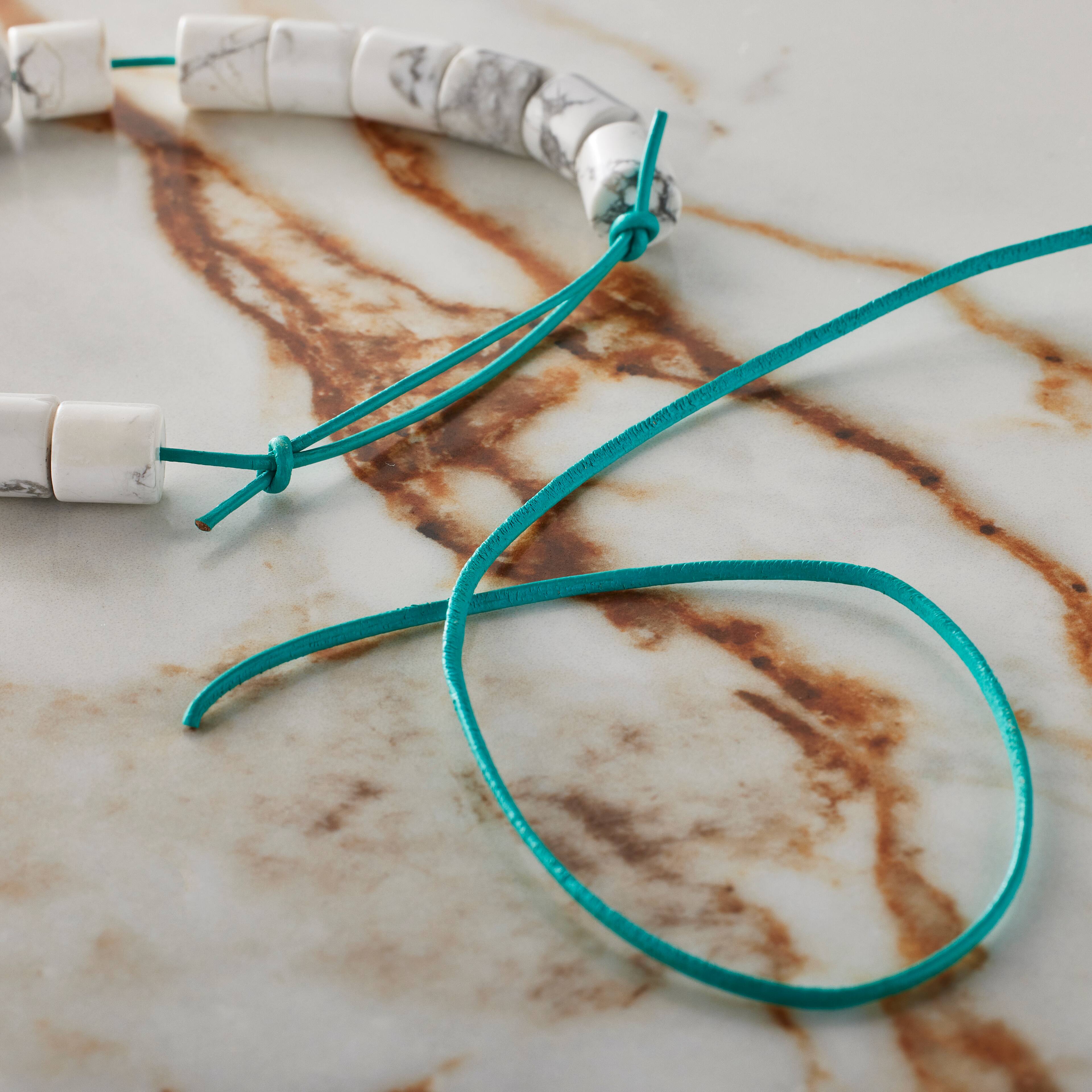 12 Pack: Round Leather Cord by Bead Landing™