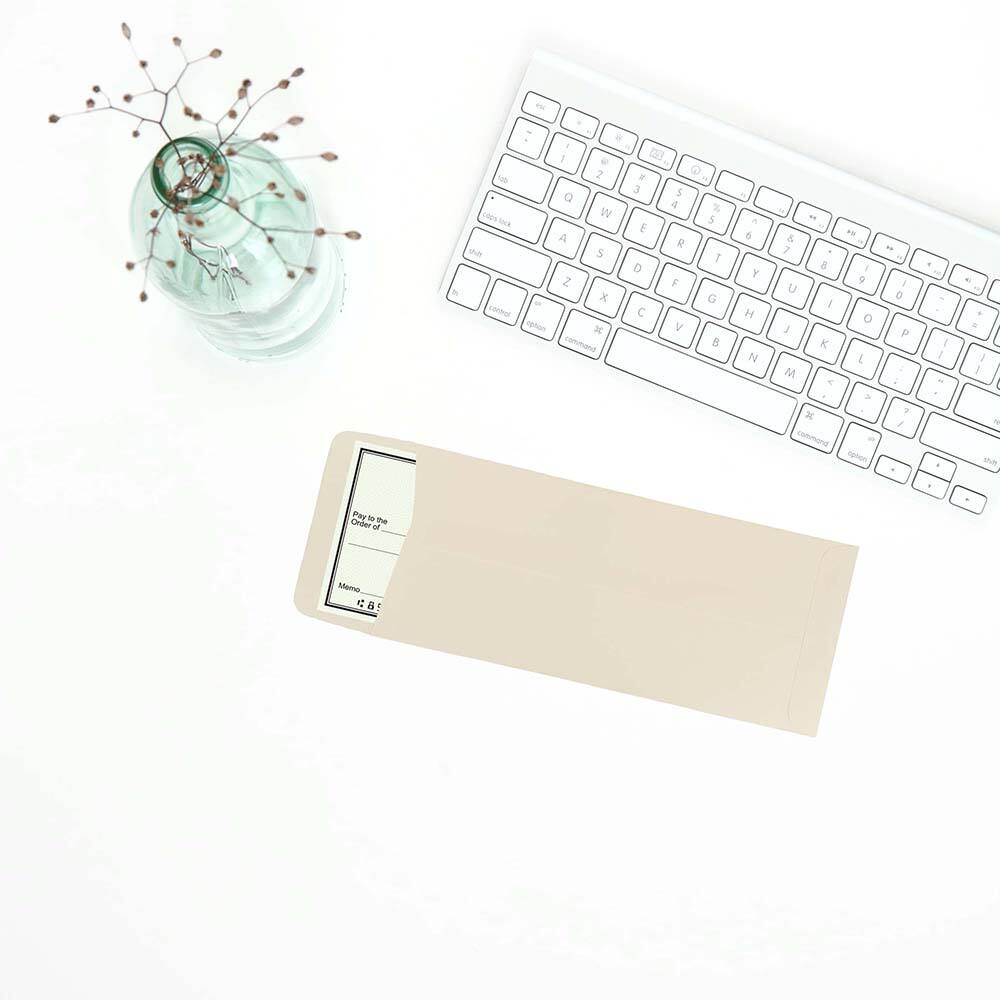 JAM Paper #10 Natural White Wove Policy Business Strathmore Envelopes