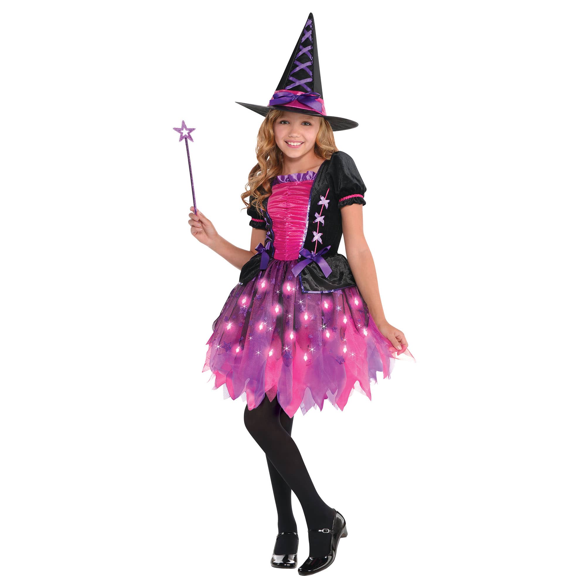 Child Light-Up Sparkle Witch Costume | Michaels